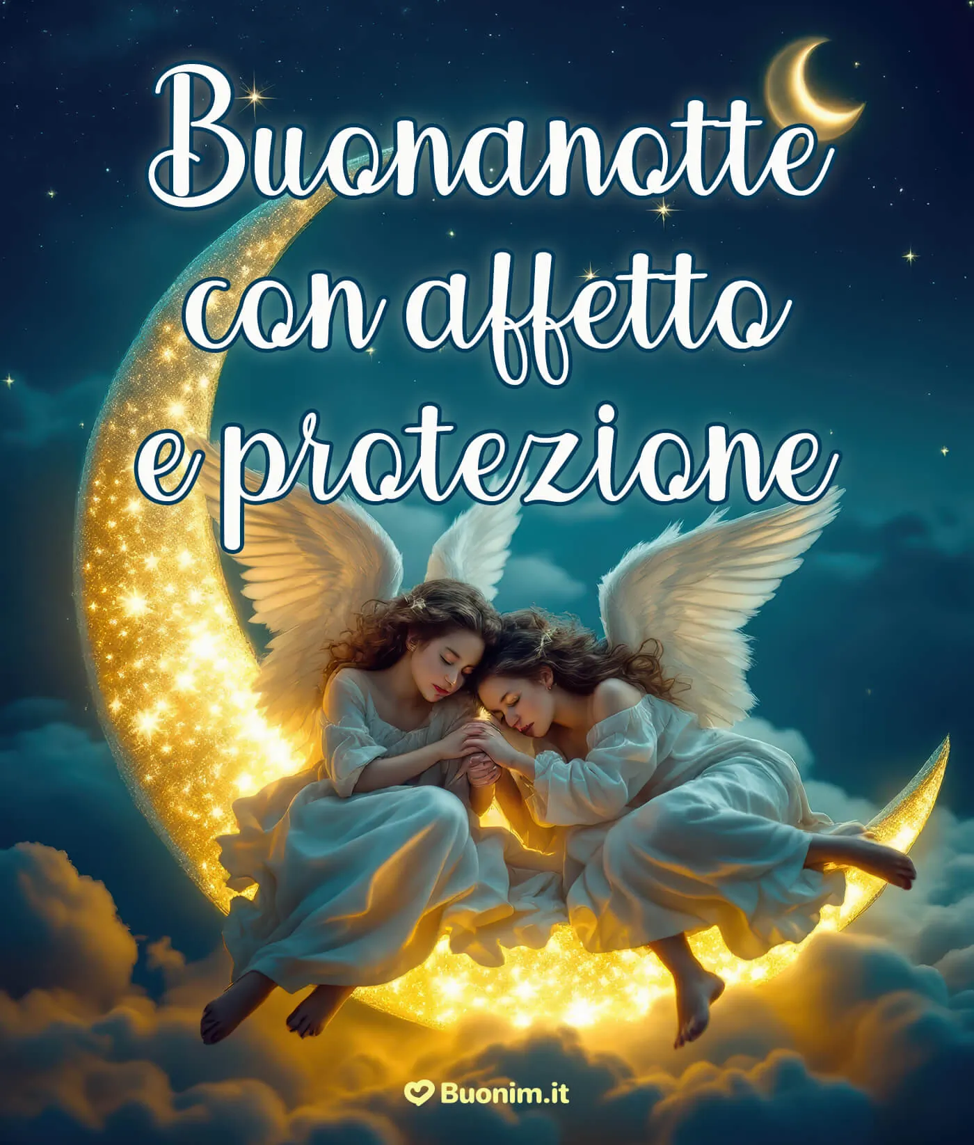 Accompagnati dagli angeli nella buonanotte per dormire con pace nel cuore