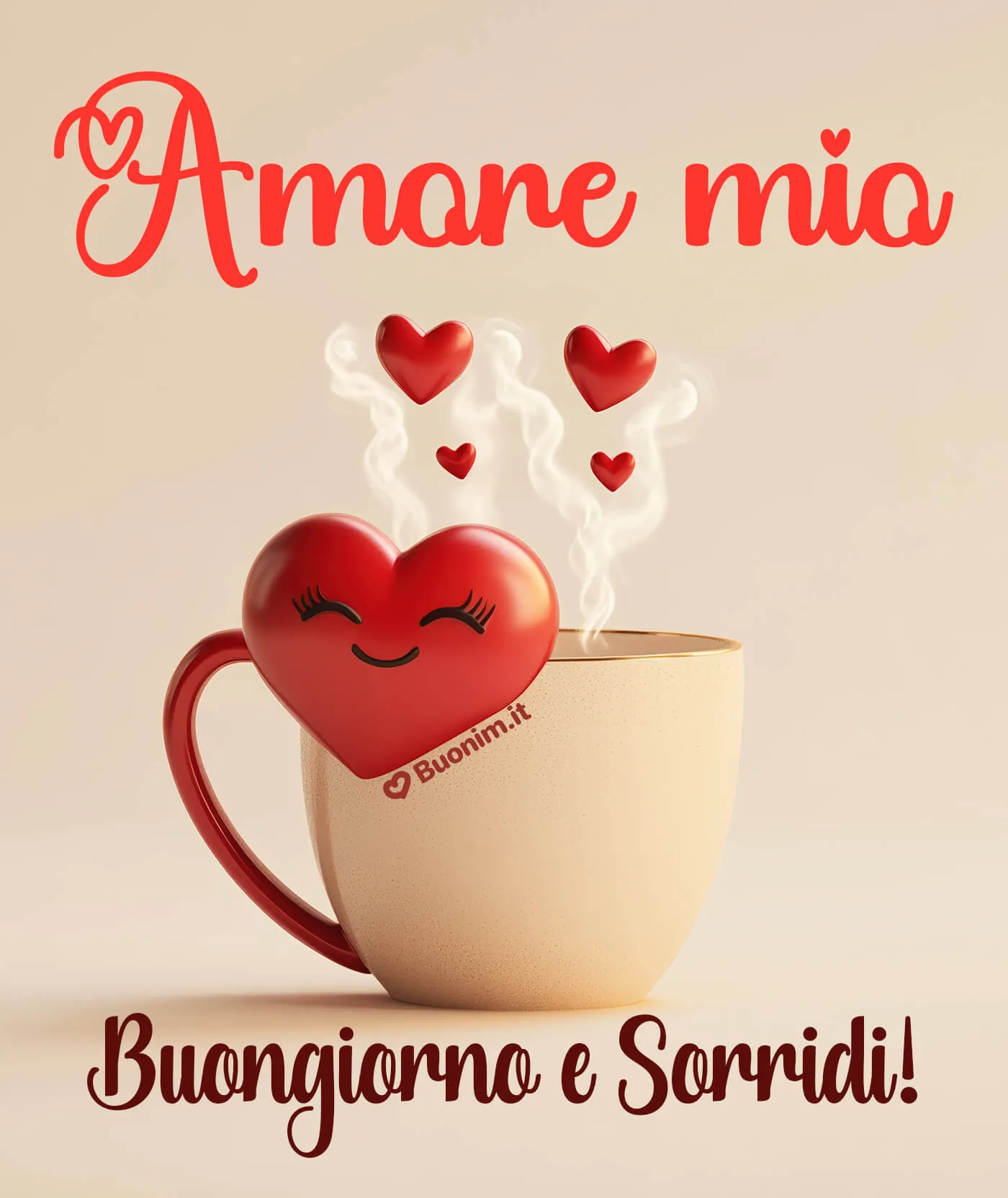 Buon giornato amore mio con un messaggio speciale Anche a distanza, resta nel cuore con immagini di buongiorno amore mio