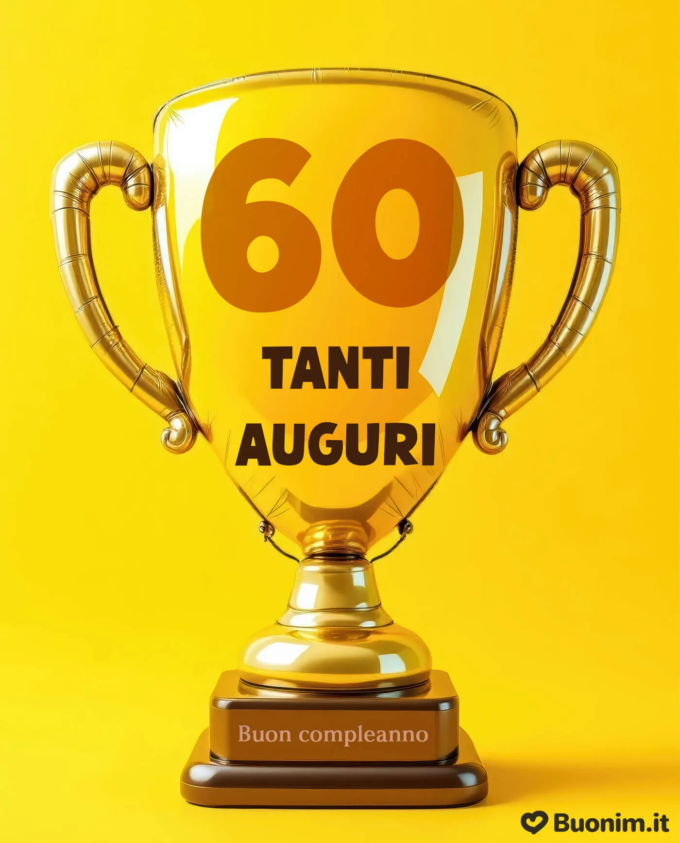 Auguri di buon compleanno per un uomo di 60 anni con immagini gratuite e frasi piene di energia