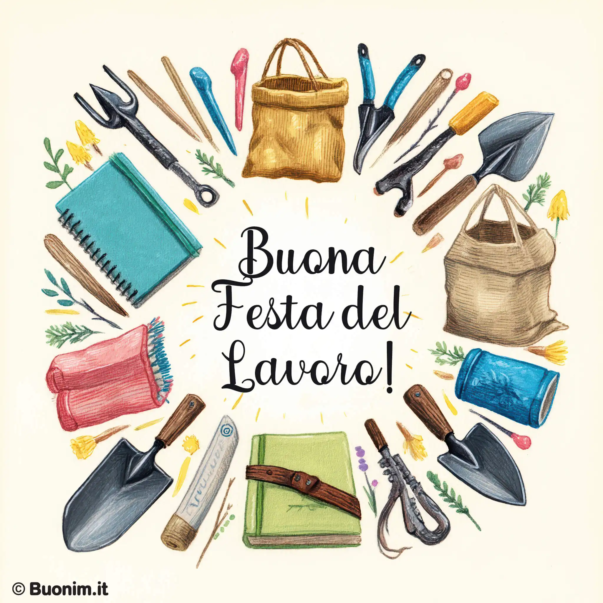 Auguri festa del lavoro con immagini piene di gratitudine