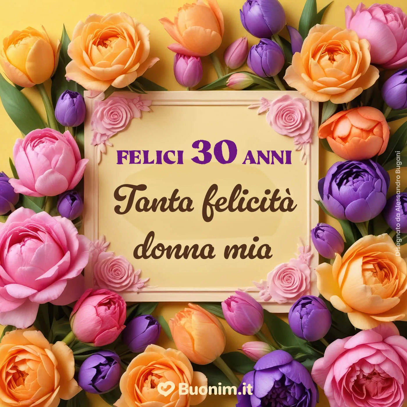 Auguri per i 30 anni di una donna speciale con biglietti pieni di colore e pensieri brillanti