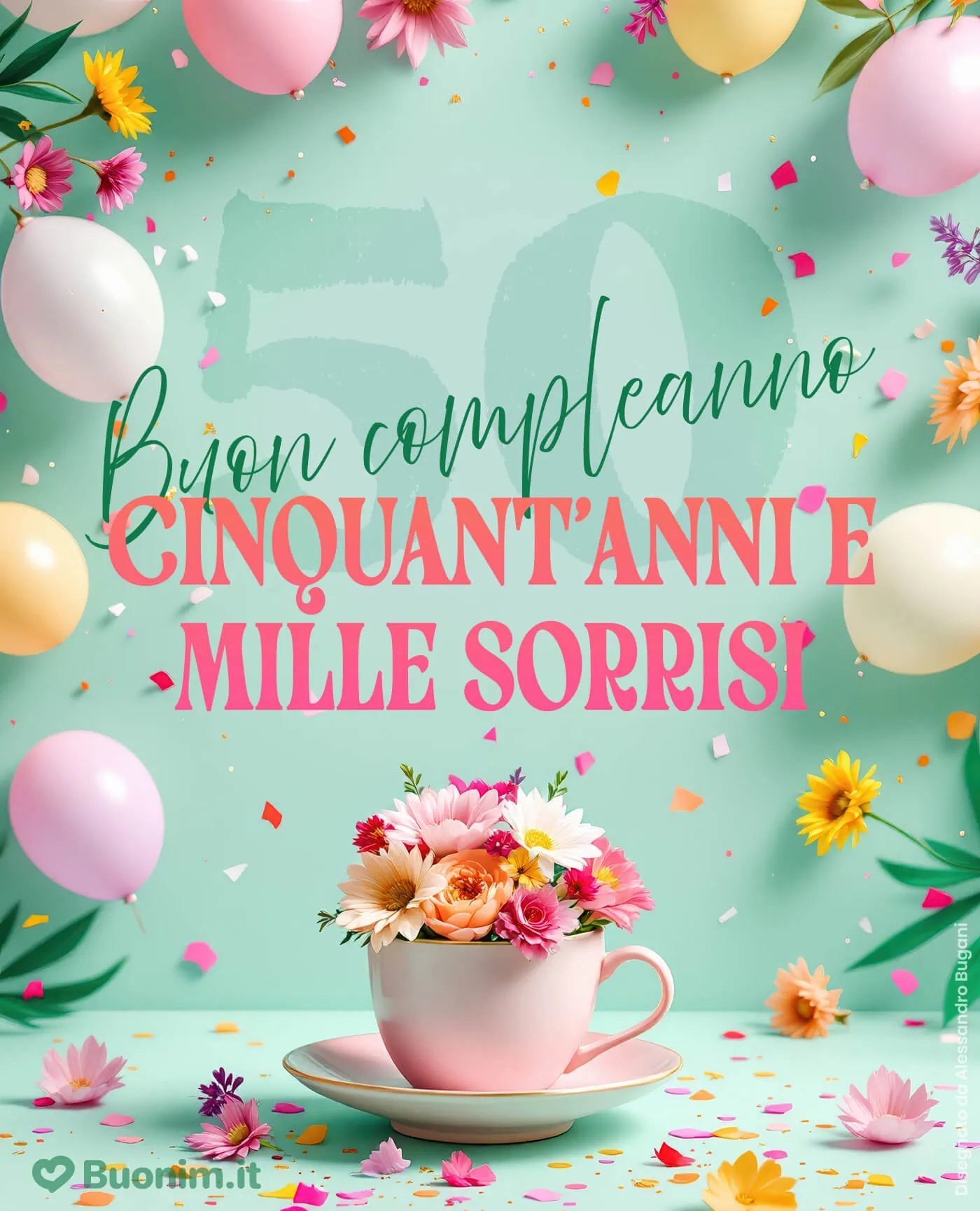 Auguri per i 50 anni di una donna speciale, con immagini piene di calore da condividere con chi ami Auguri per i 50 anni di una donna speciale, con immagini piene di calore da condividere con chi ami
