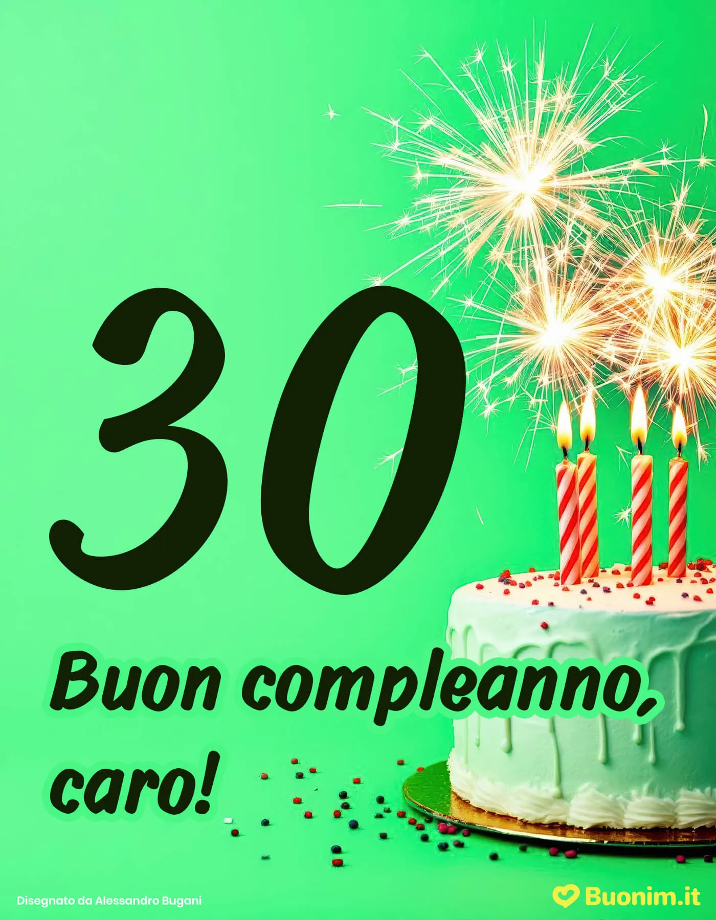Auguri per i tuoi 30!