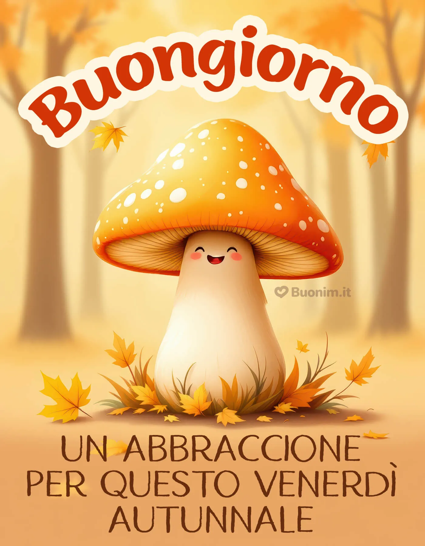 Belle immagini di buon venerdì autunnale da condividere con chi ami