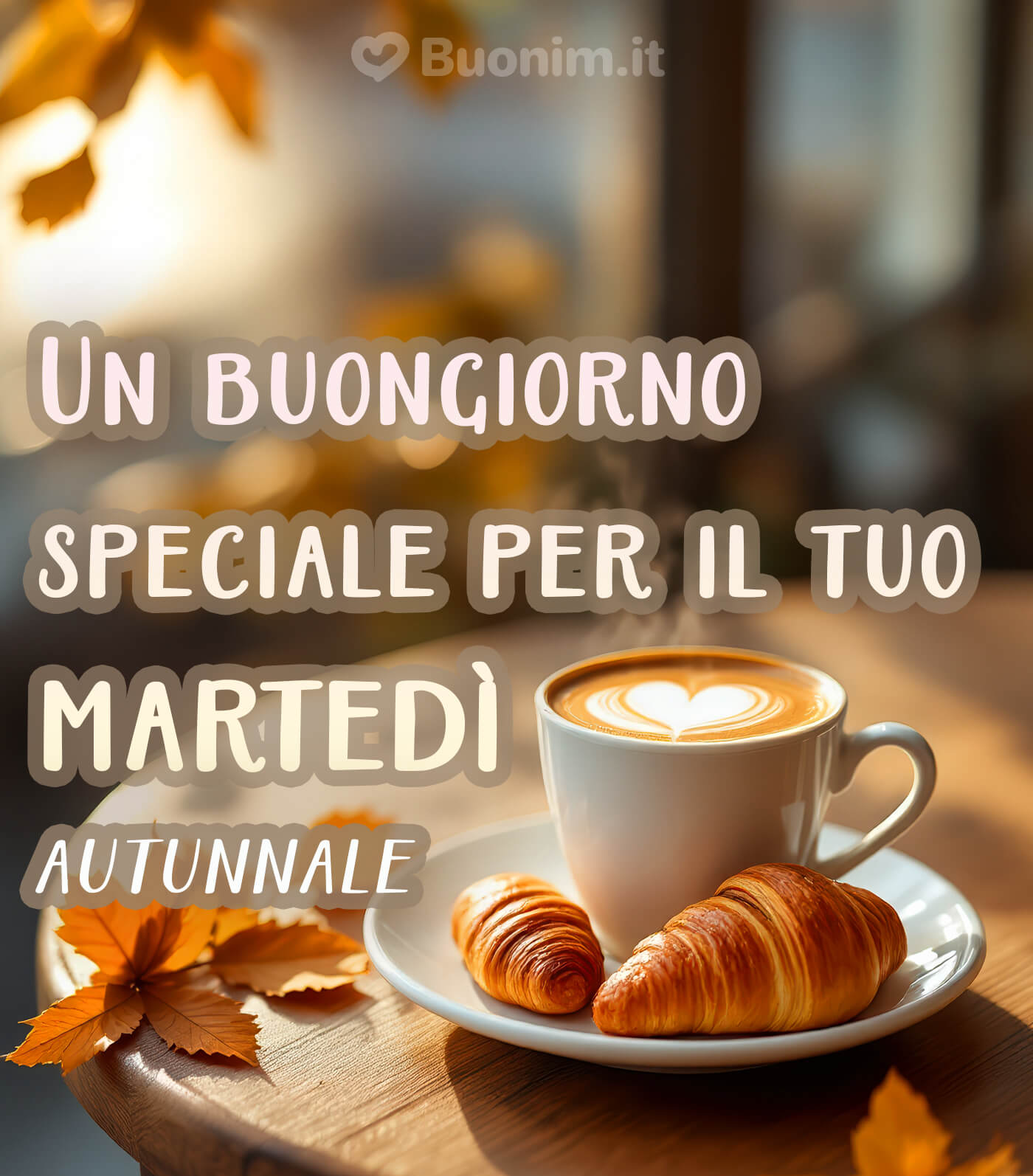 Buon martedì autunnale di ottobre con immagini bellissime e gratuite Belle immagini per un martedì di ottobre con tanta dolcezza e serenità