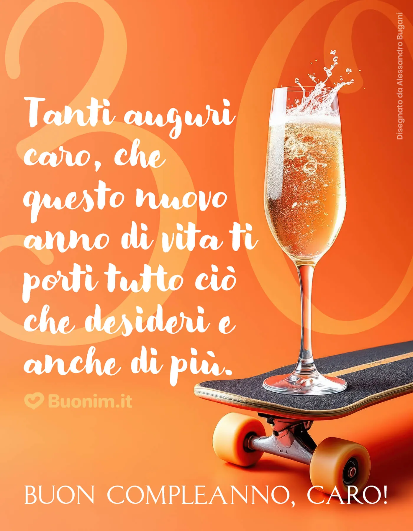 Biglietto di buon compleanno elegante per uomo, trova idee originali e messaggi speciali su Buonim