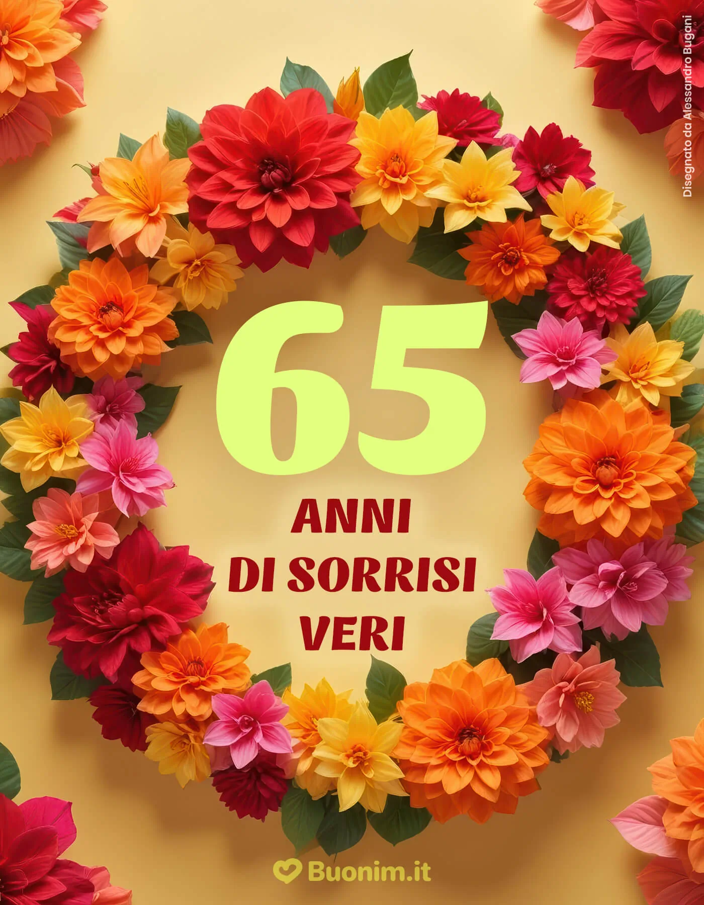 Buon compleanno, donna elegante