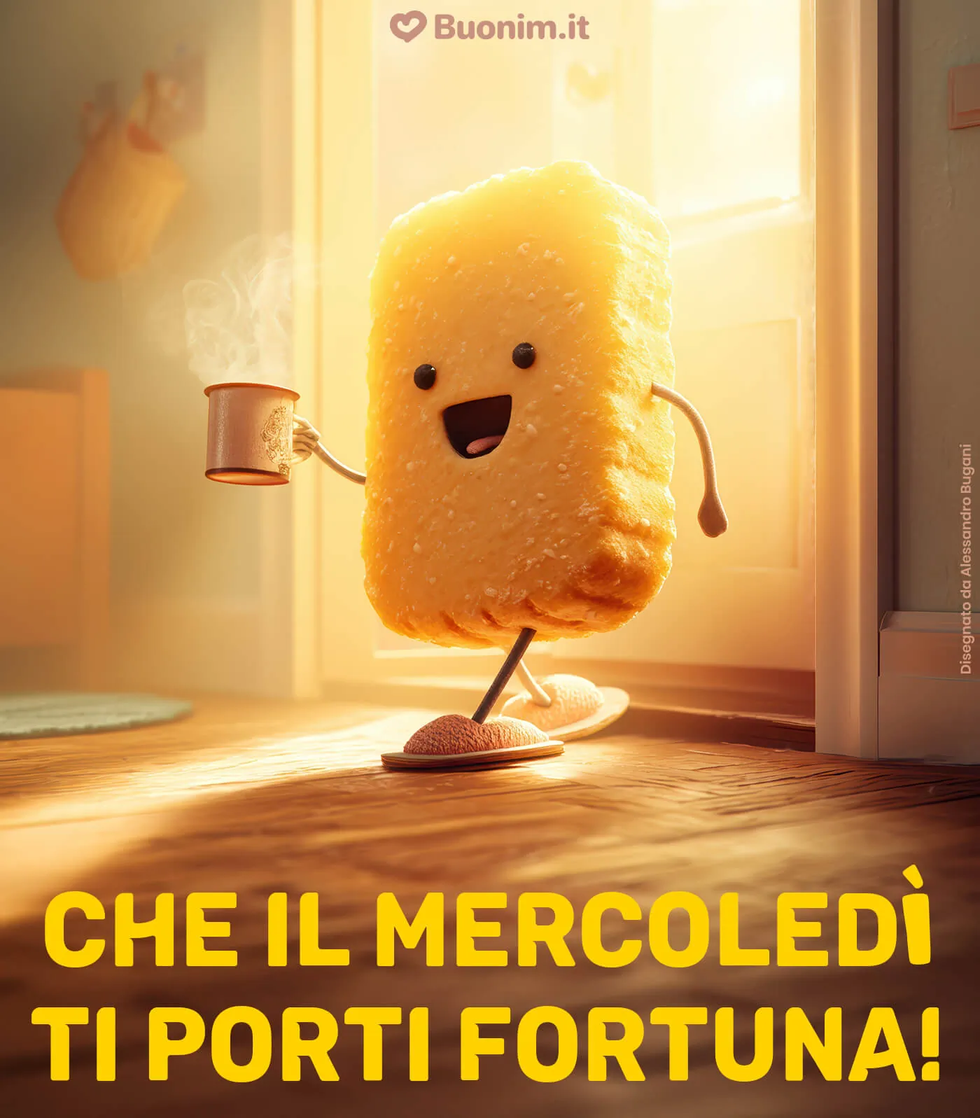 Buon mercoledì, tutto andrà bene!