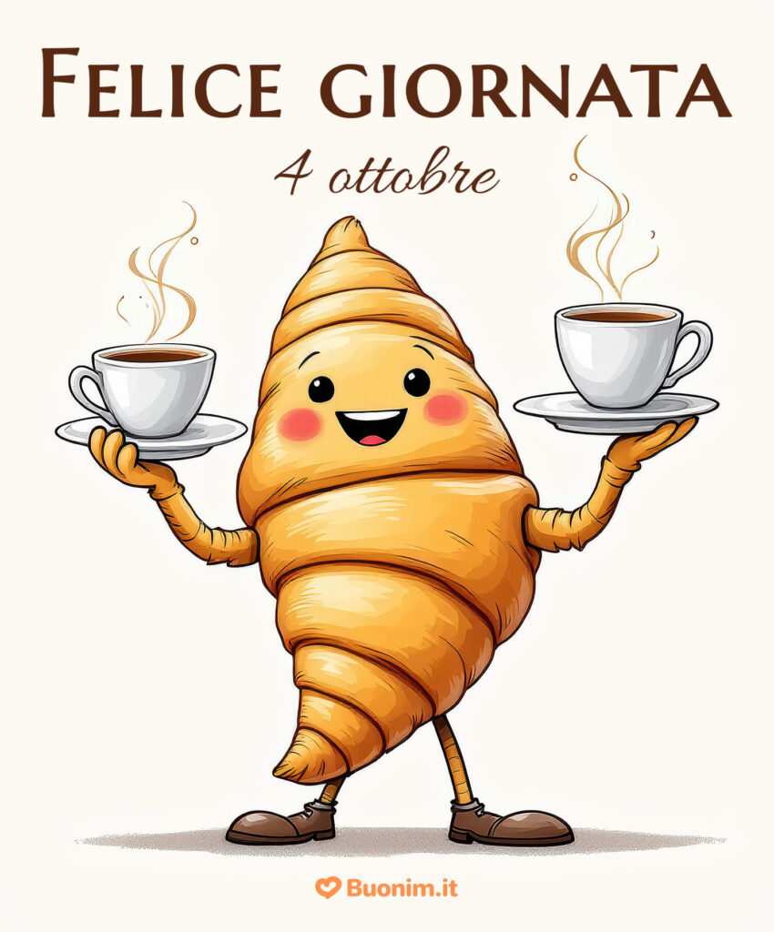 Buona giornata del 4 Ottobre con un messaggio dal cuore che scalda l’anima