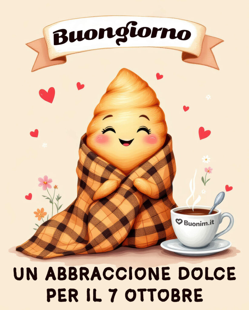 Buona giornata del 7 Ottobre con tanta serenità e amore per la tua anima