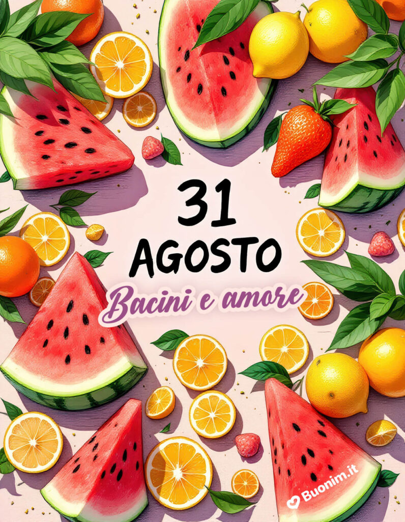 Buona giornata dell’ultimo giorno d’estate con luce, dolcezza e serenità