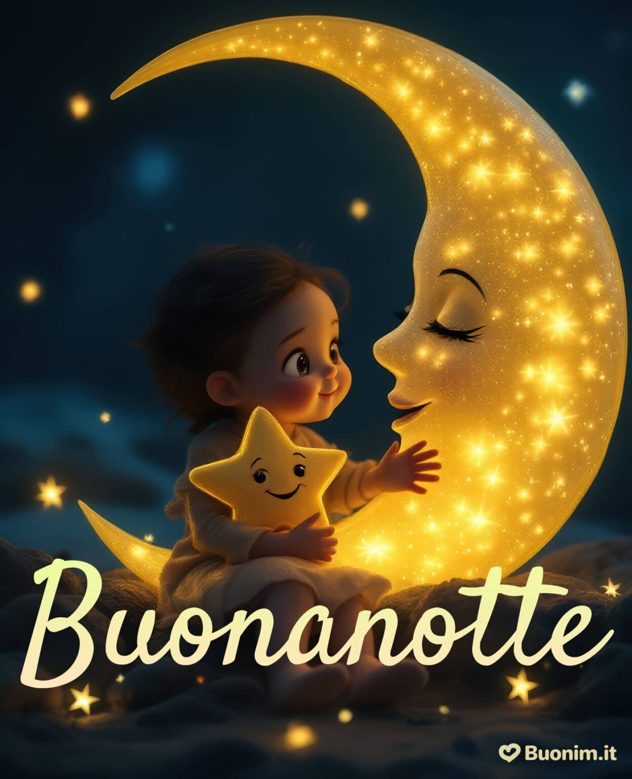 per te baci e abbracci buongiorno