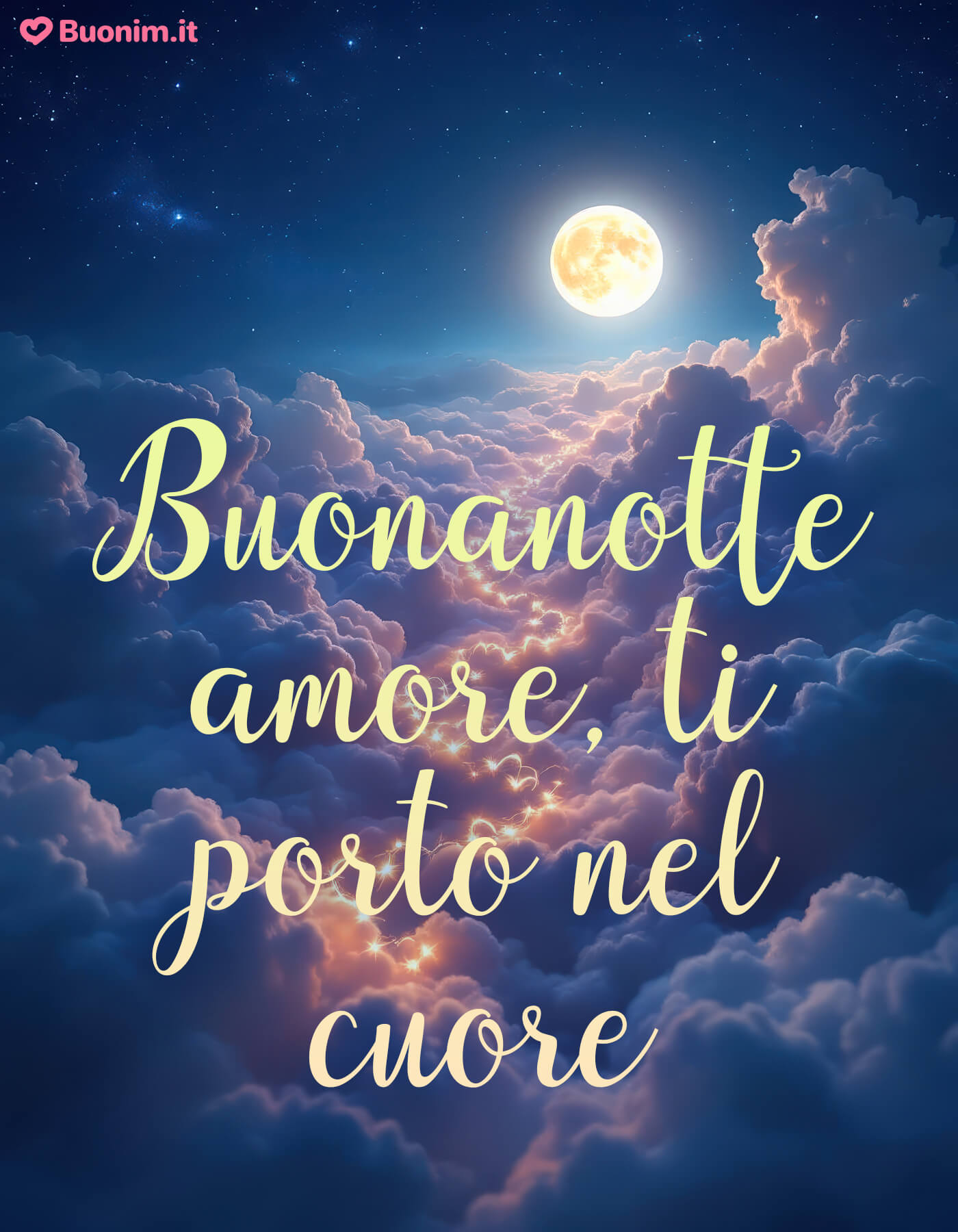 Scarica nuove immagini romantiche per dire buonanotte amore mio Buonanotte con immagini dolci e frasi romantiche per un pensiero speciale