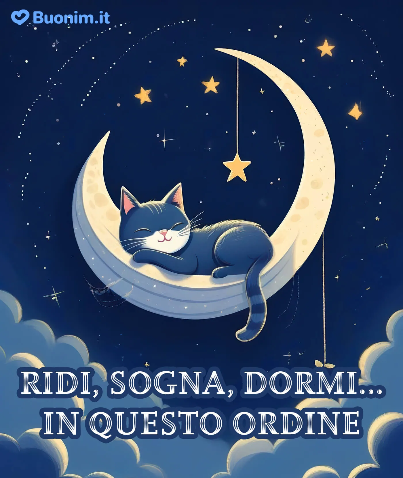 Buonanotte divertente e a domani, con immagini simpatiche da ridere