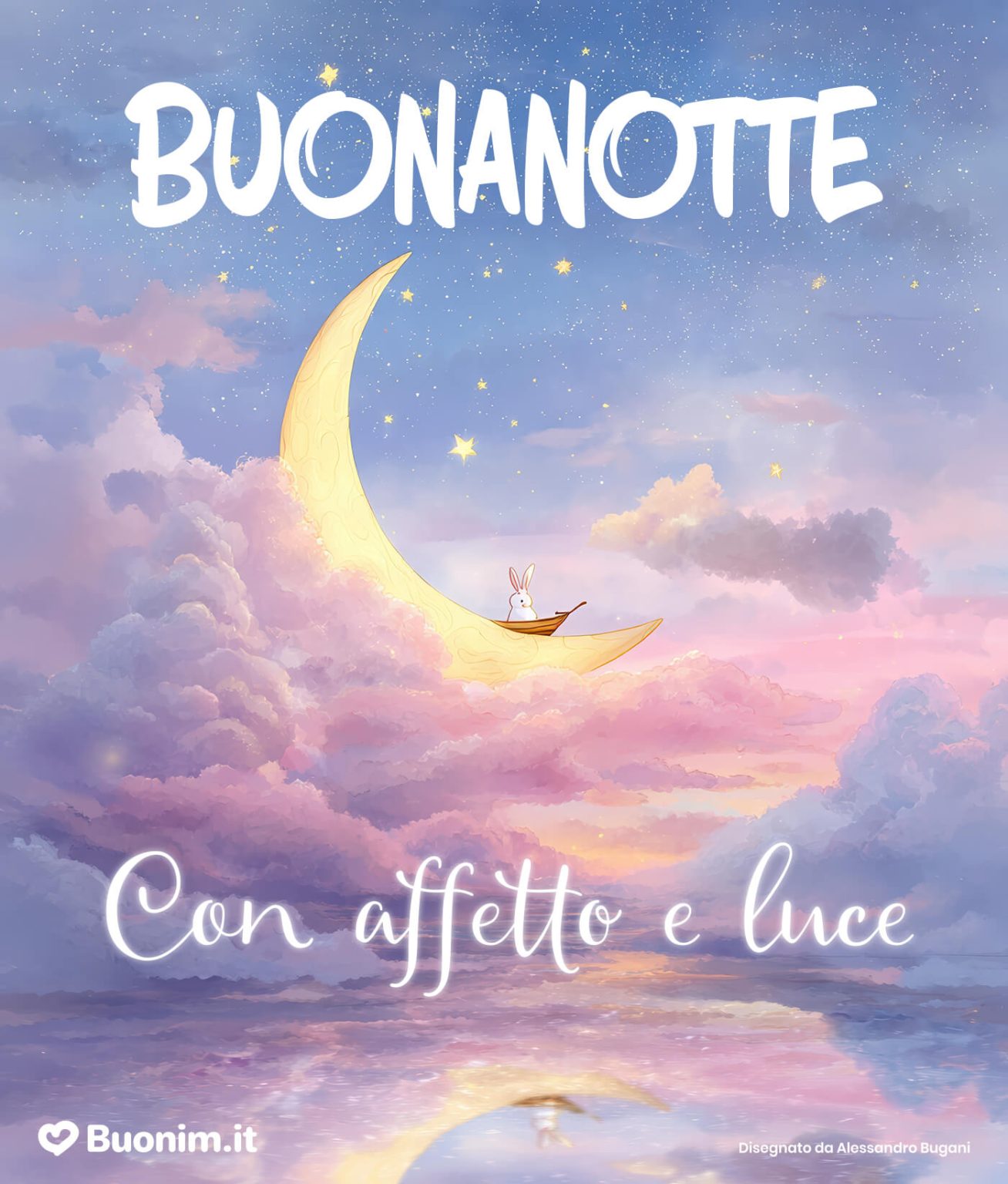 la mia buonanotte con affetto