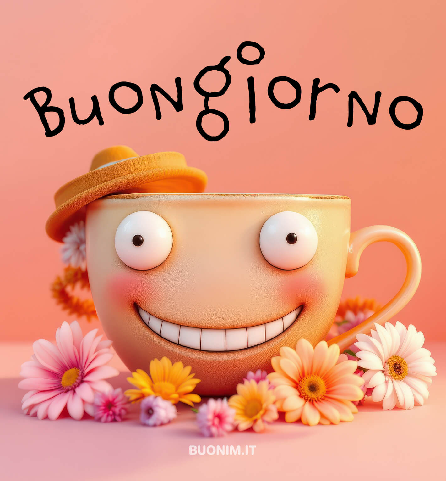 Il 13 febbraio parte con un sorriso grande così. Che questa tazza buffa ti porti buonumore, allegria, affetto e tanta voglia di goderti ogni momento.