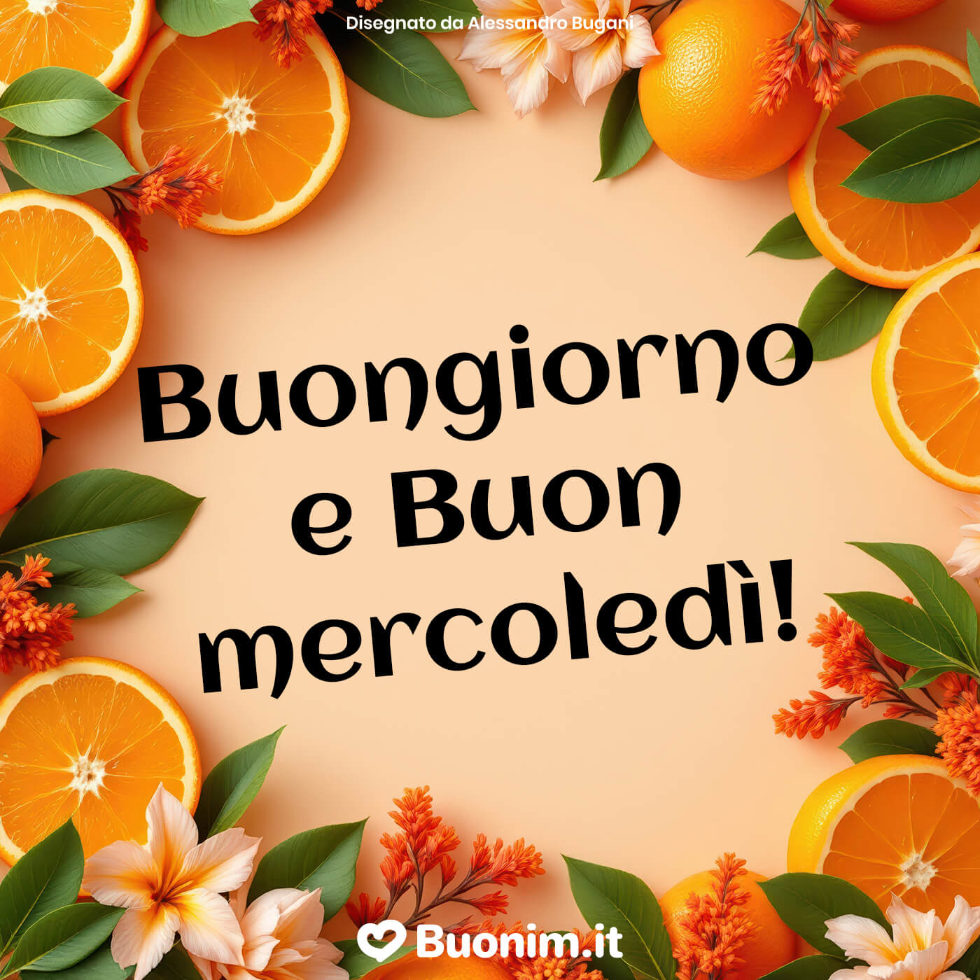 Buongiorno agrumato e buon mercoledì pieno di luce Aria fresca e profumo d’arancia per cominciare con il piede giusto. Ti auguro un mercoledì leggero, ricco di energia e piccole gioie da condividere con affetto.