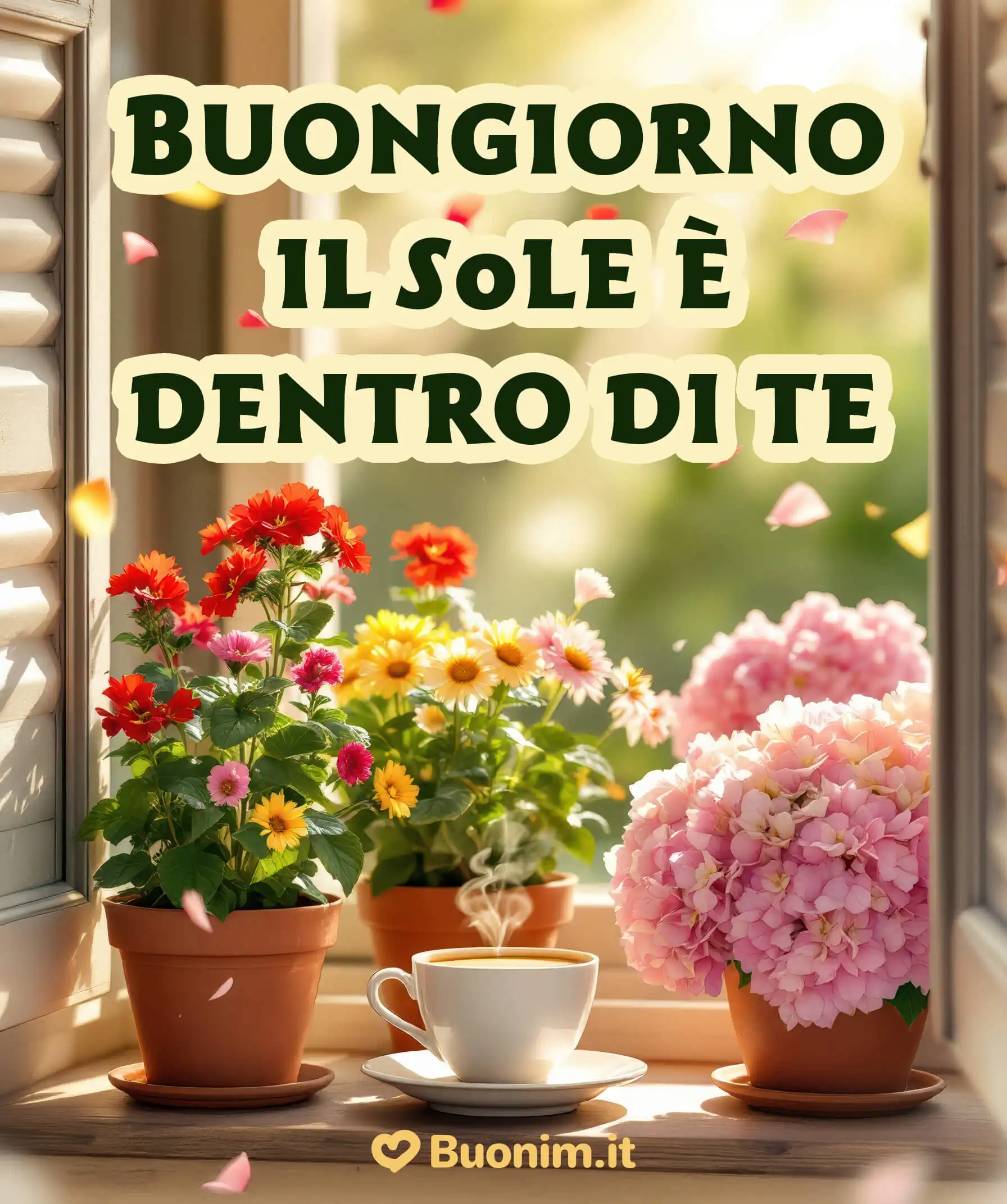 Buongiorno con i fiori di sabato e un abbraccio che profuma di felicità Buongiorno con i fiori di sabato e un abbraccio che profuma di felicità