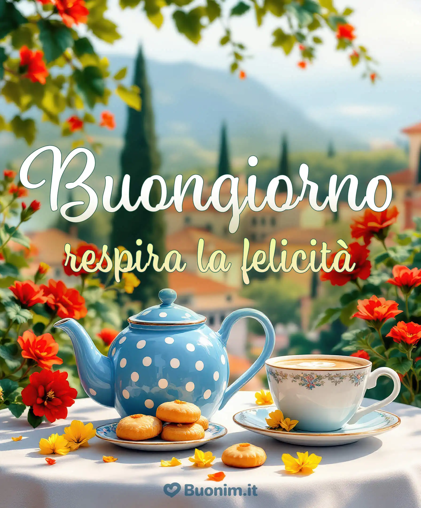 Buongiorno di mercoledì con luce e abbracci sinceri Buongiorno di mercoledì con abbracci e serenità