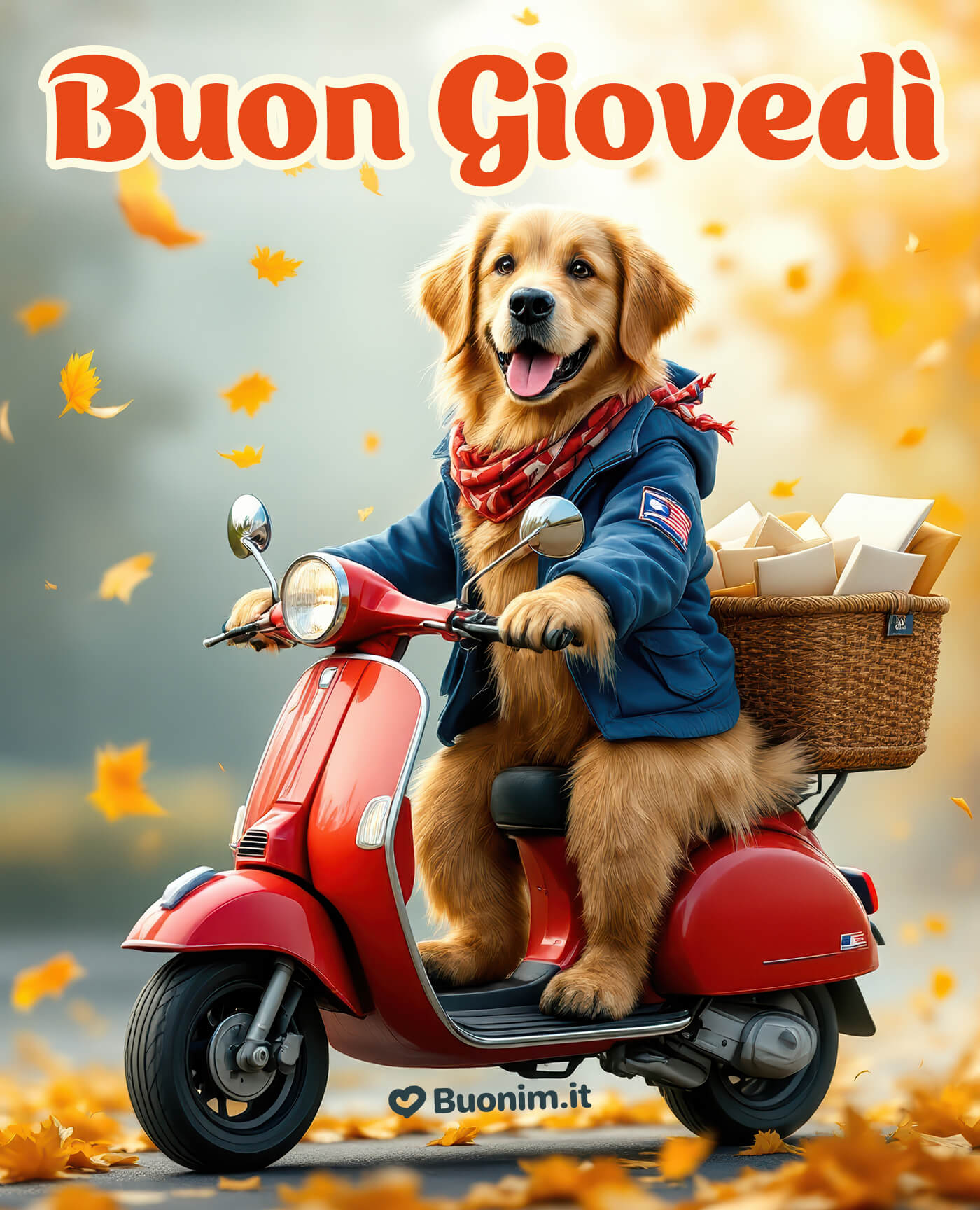 Felice giovedì autunnale con immagini nuove gratis per WhatsApp Buongiorno e buon giovedì autunnale con tanta gioia