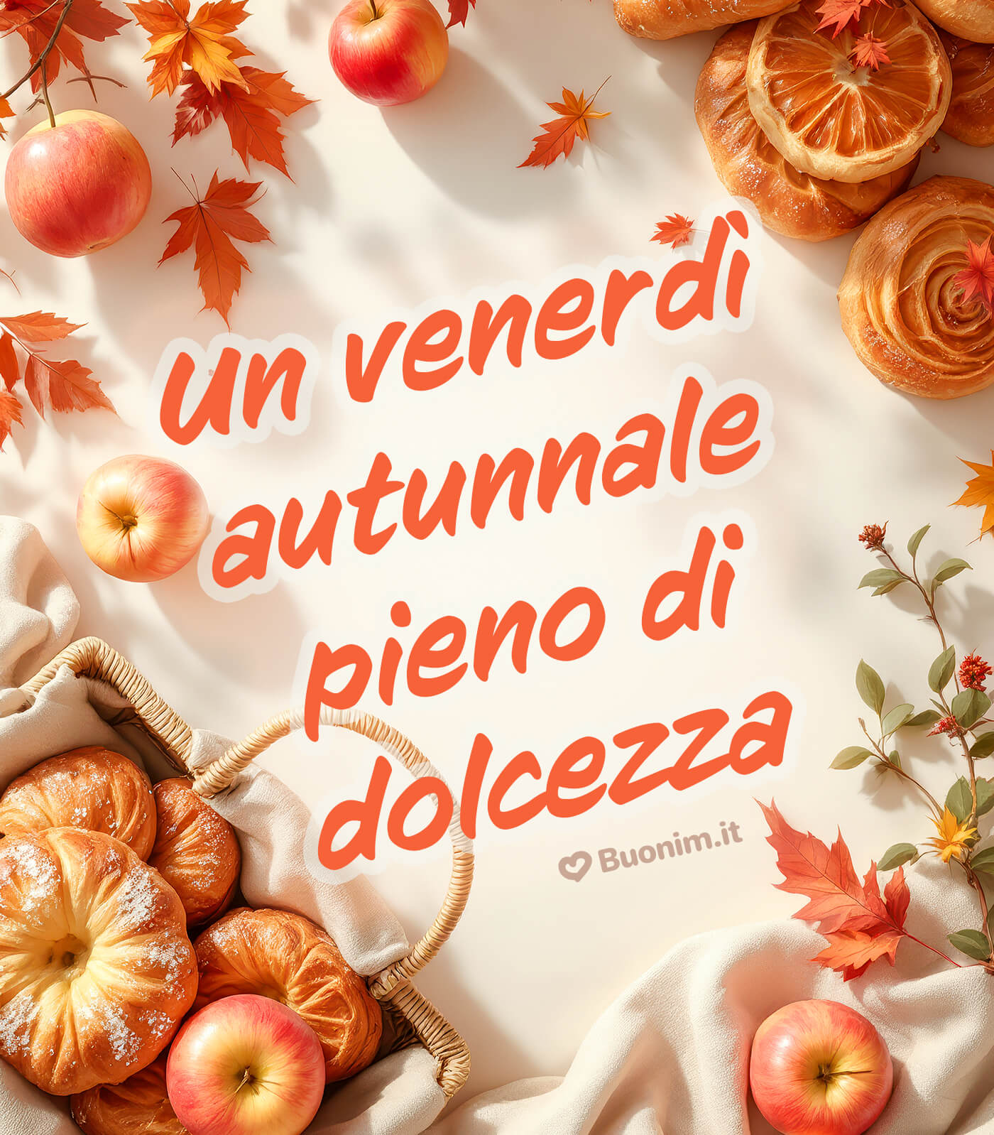 Immagini nuove gratis per WhatsApp di buon venerdì autunnale Buongiorno e buon inizio del weekend con immagini bellissime da condividere