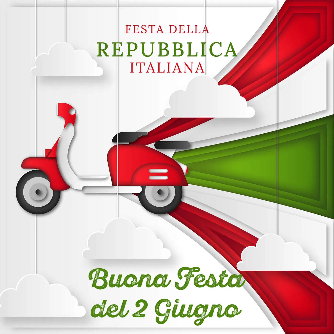 Buongiorno e buona Festa della Repubblica!