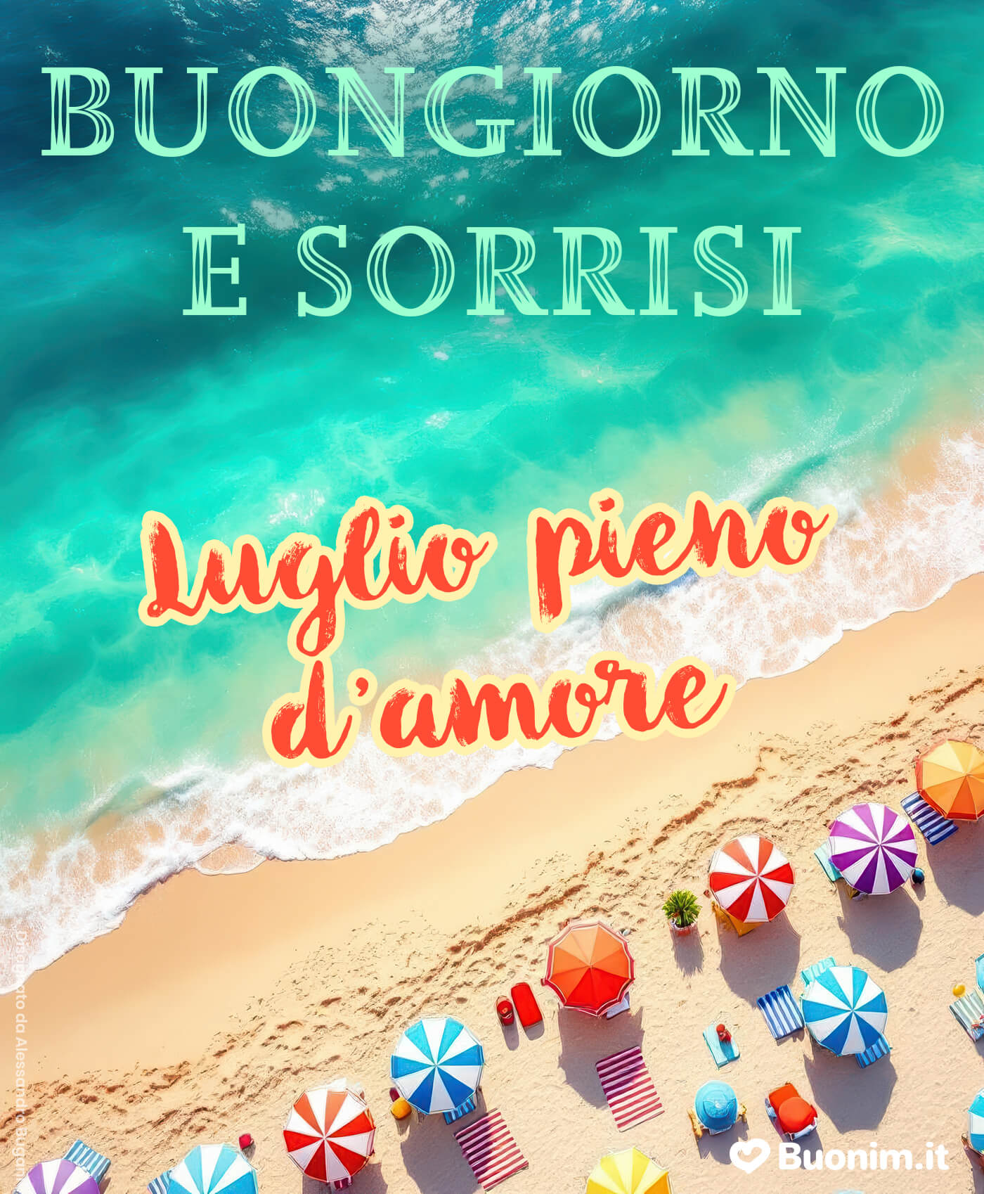 Buongiorno luglio con immagini che portano freschezza e sorrisi, che sia un mese fortunato Buongiorno luglio con immagini che portano freschezza e sorrisi, che sia un mese fortunato