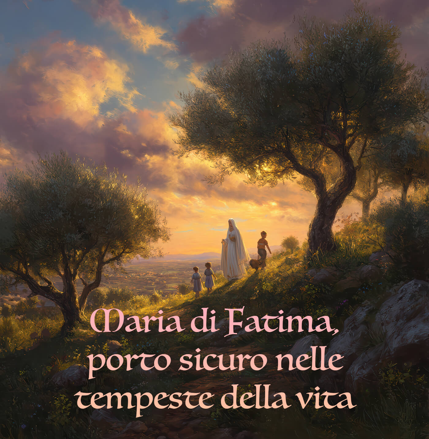 Celebra il 13 maggio con le più belle immagini dell'apparizione della Madonna di Fatima e diffondi il suo messaggio d'amore Celebra il 13 maggio con le più belle immagini dell'apparizione della Madonna di Fatima e diffondi il suo messaggio d'amore