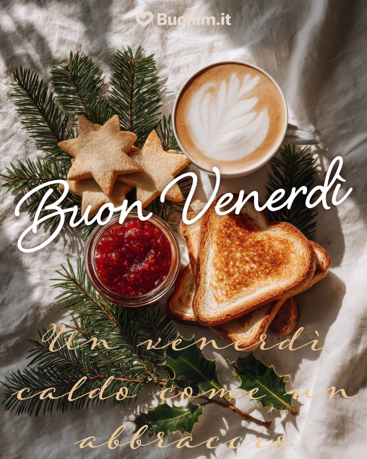 buongiorno venerdì 5 dicembre 2025