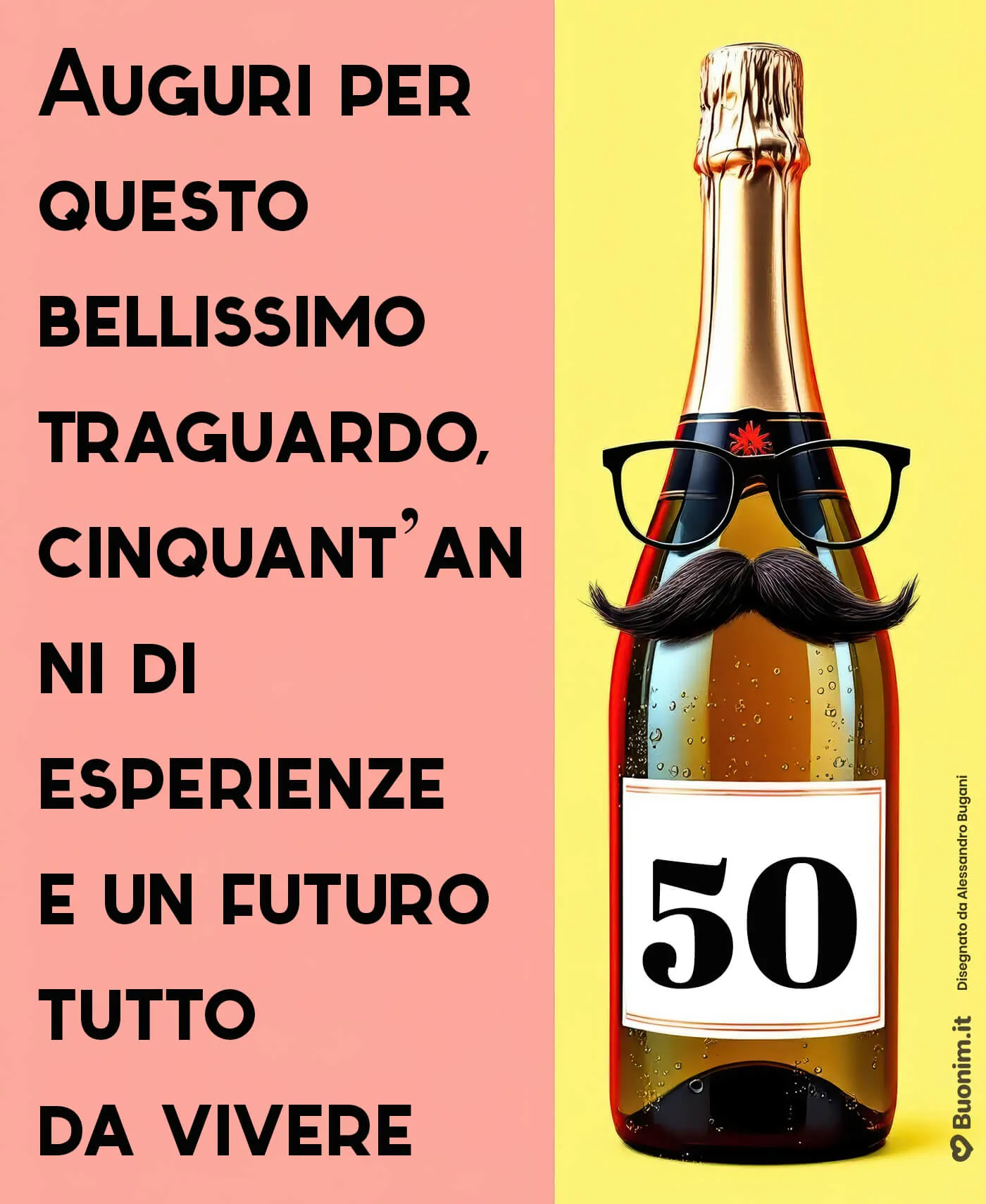 Condividi immagini di buon compleanno per uomo di 50 anni con frasi divertenti per regalare buonumore e affetto sincero