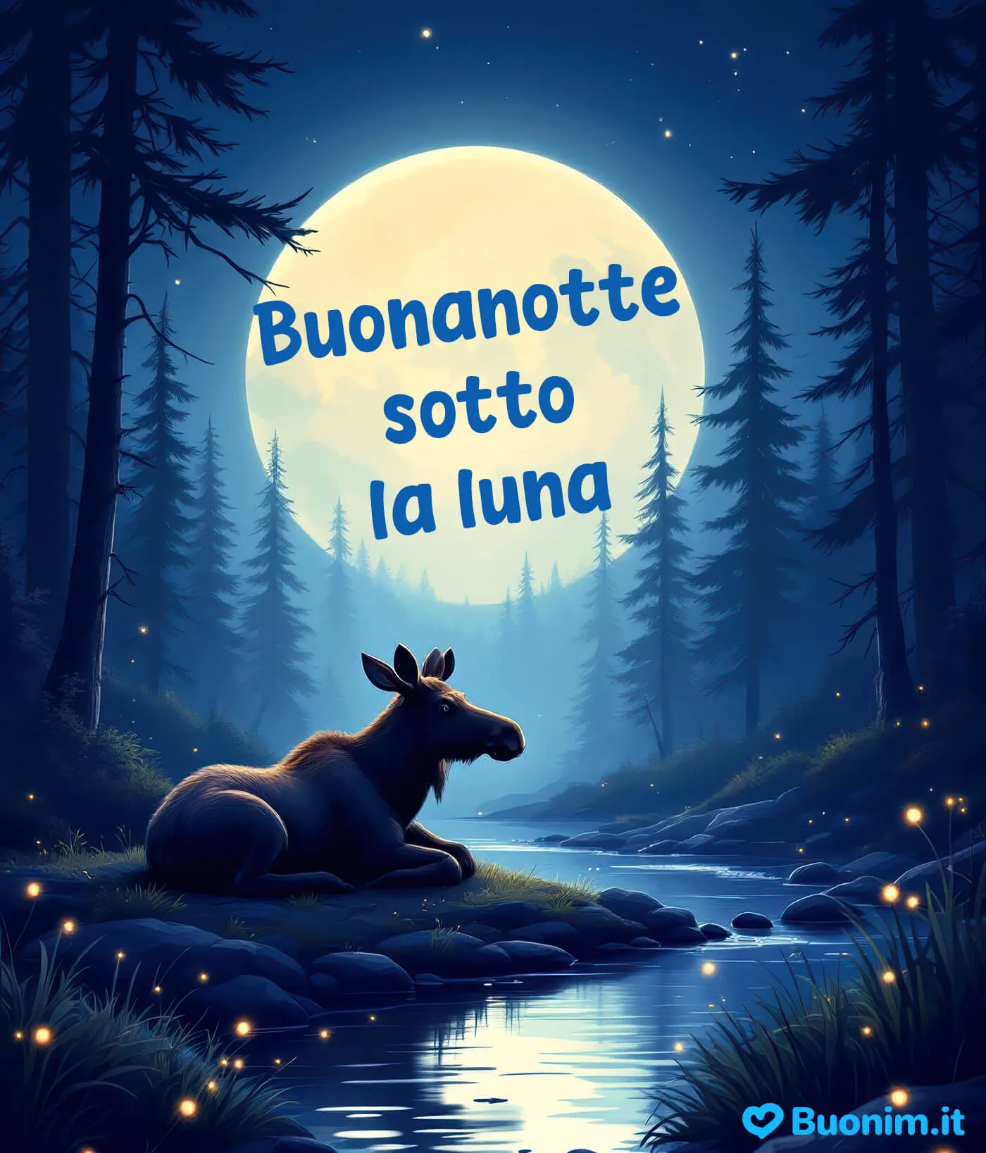 Condividi immagini di buonanotte per amici a domani con affetto e leggerezza