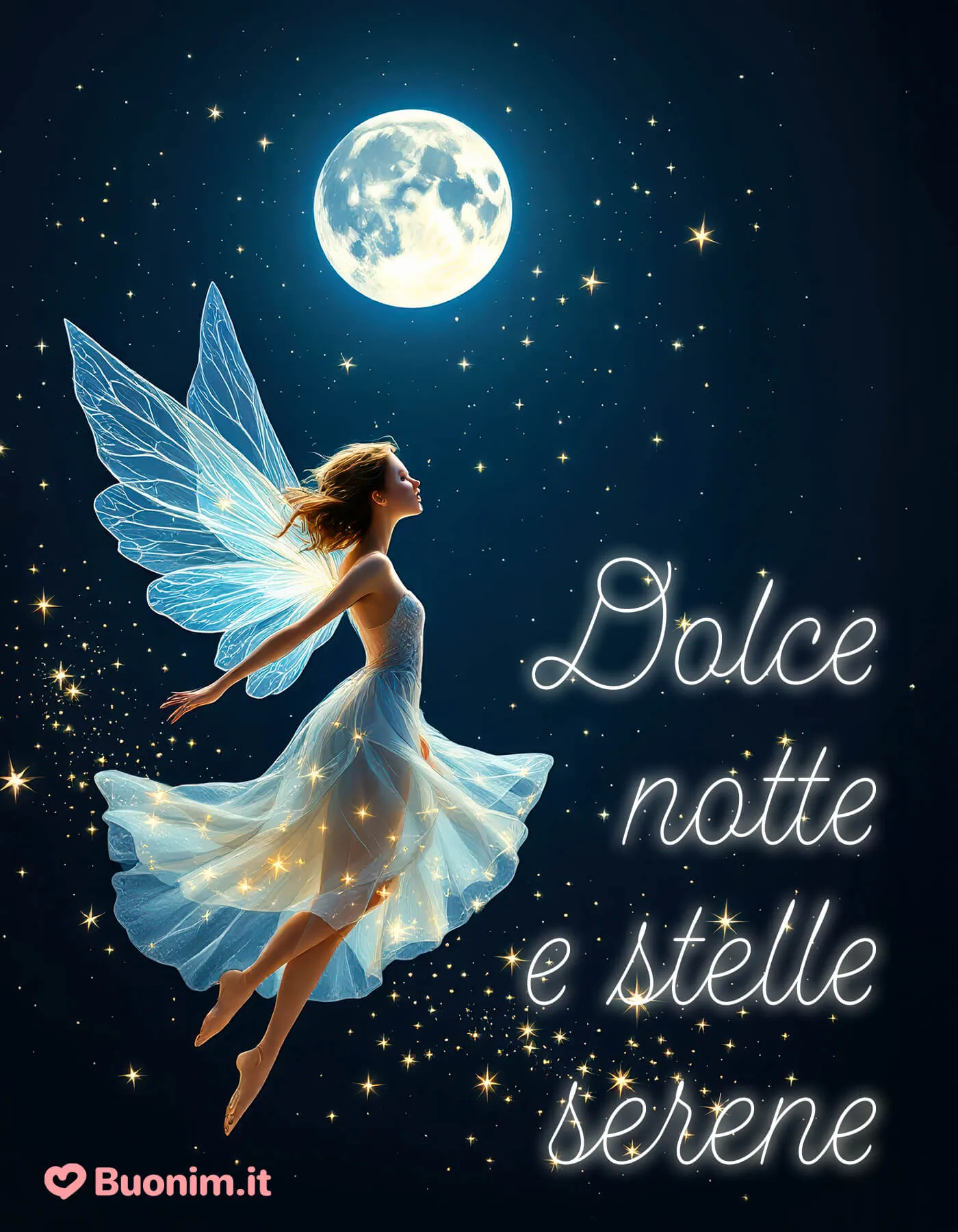 Condividi le fate del sole e le loro immagini nuove originalissime di buonanotte con chi ha bisogno di dolcezza