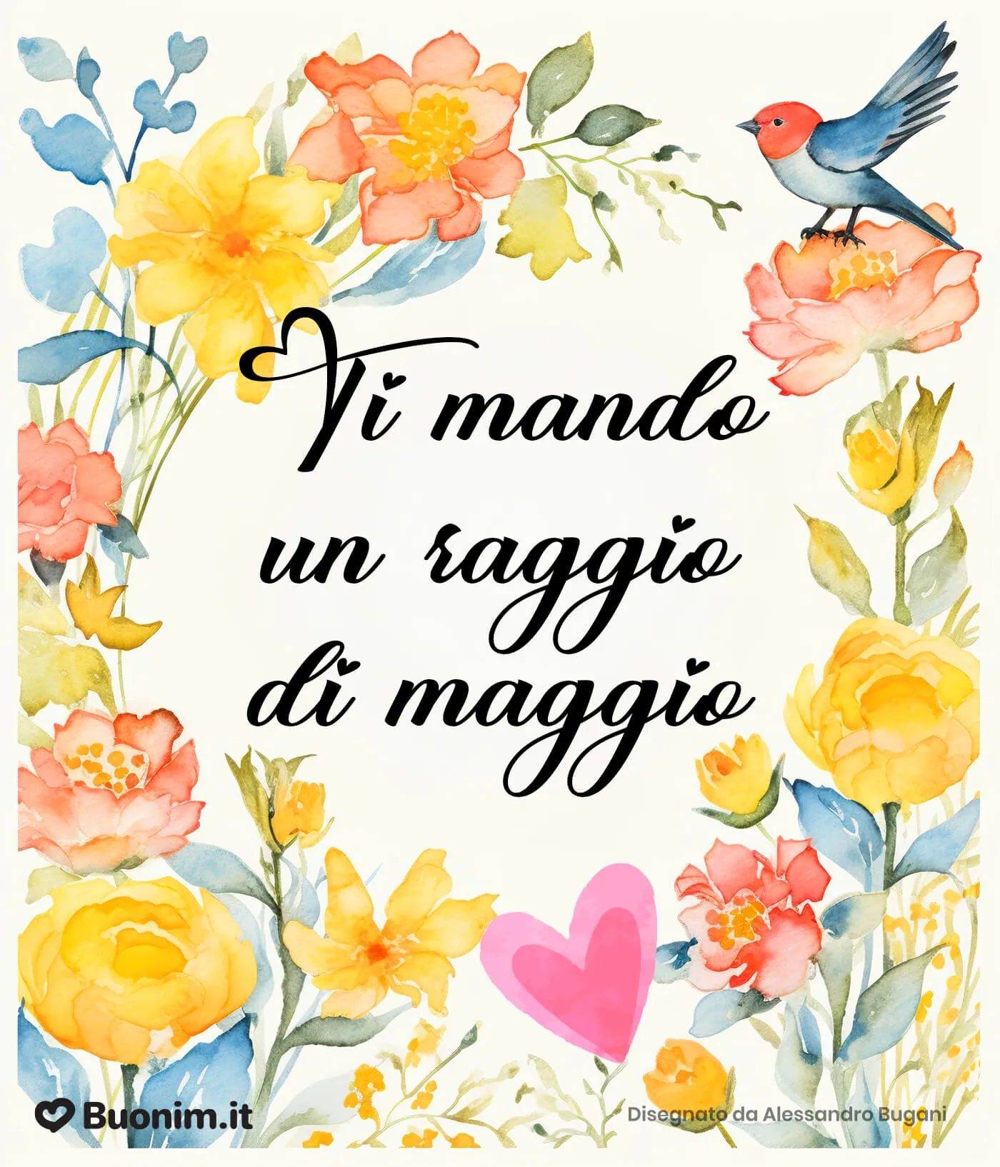 Condividi una bella immagine del mese di maggio per regalare un pensiero gentile