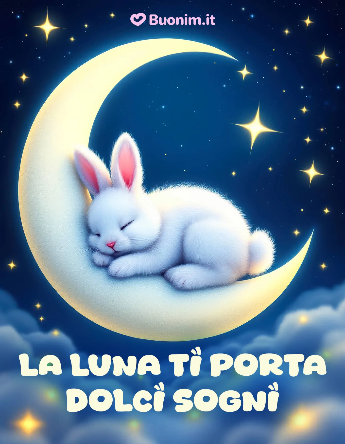 Dolce riposo e buonanotte con immagini gratis da condividere su WhatsApp