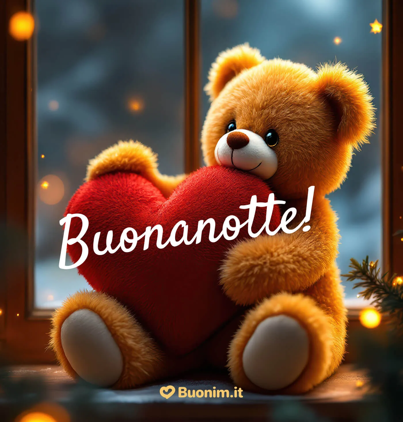 Dolci abbracci per una buonanotte piena di pace e coccole