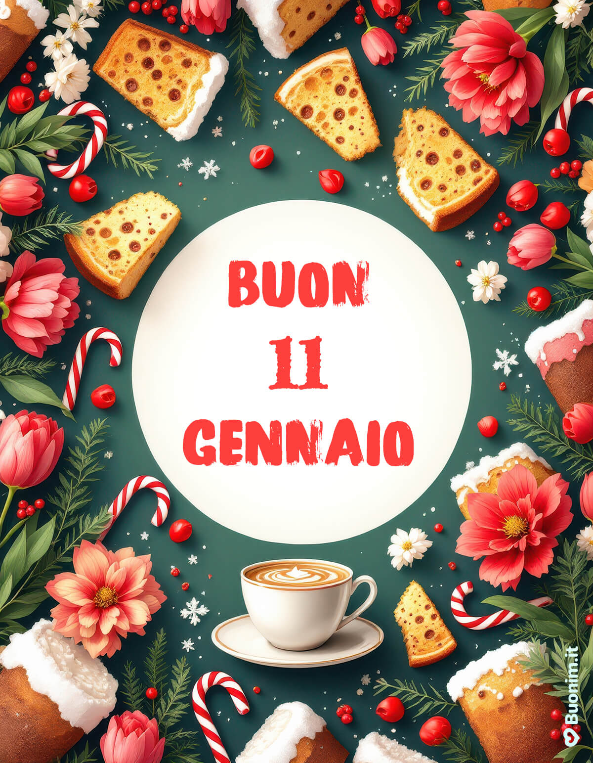 Dolci di gennaio e caffè per l’11 gennaio Tra panettone, fiori e bastoncini di zucchero, l’11 gennaio profuma ancora di casa. Condividi un caffè e un pensiero gentile, e vedrai che tutto scorre meglio.