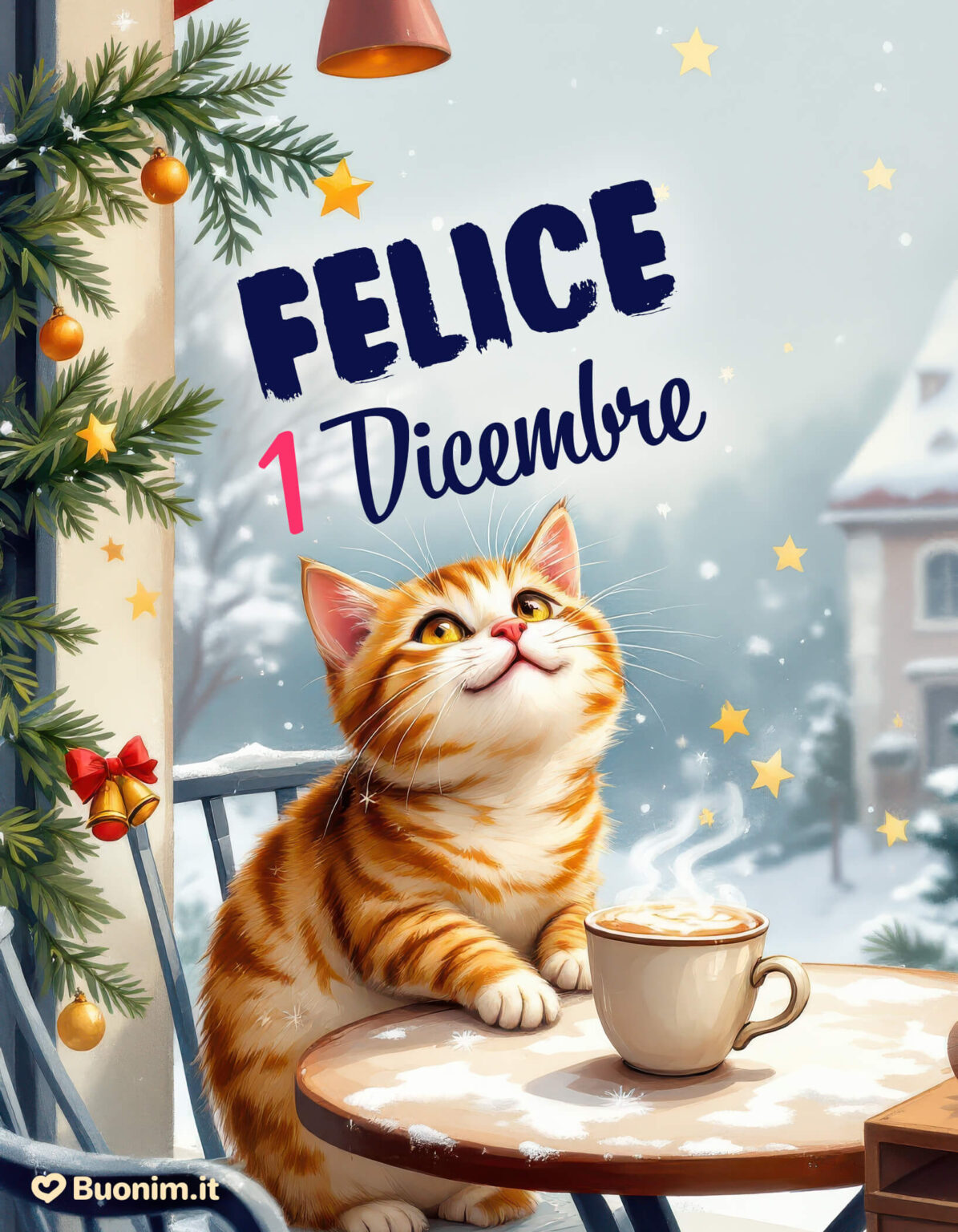 Buongiorno 1 Dicembre con Immagini speciali per iniziare il mese con ...
