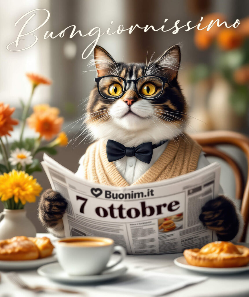 Felice 7 Ottobre a te con un abbraccione pieno di affetto e luce