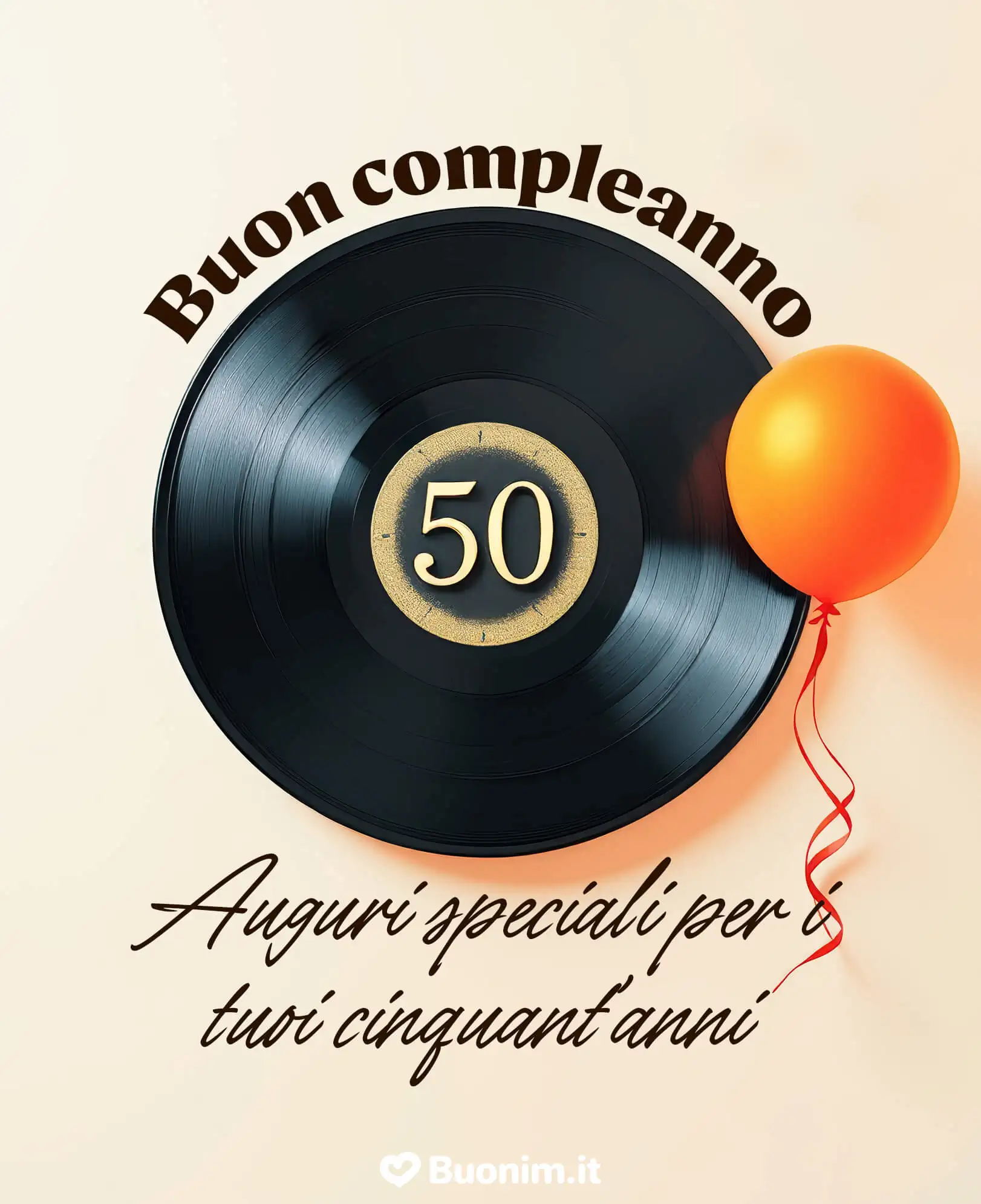 Frase di auguri per i 50 anni uomo per riempire di forza e serenità la sua giornata
