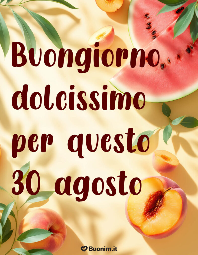 Frasi belle per il 30 agosto da condividere con chi ti fa battere forte il cuore
