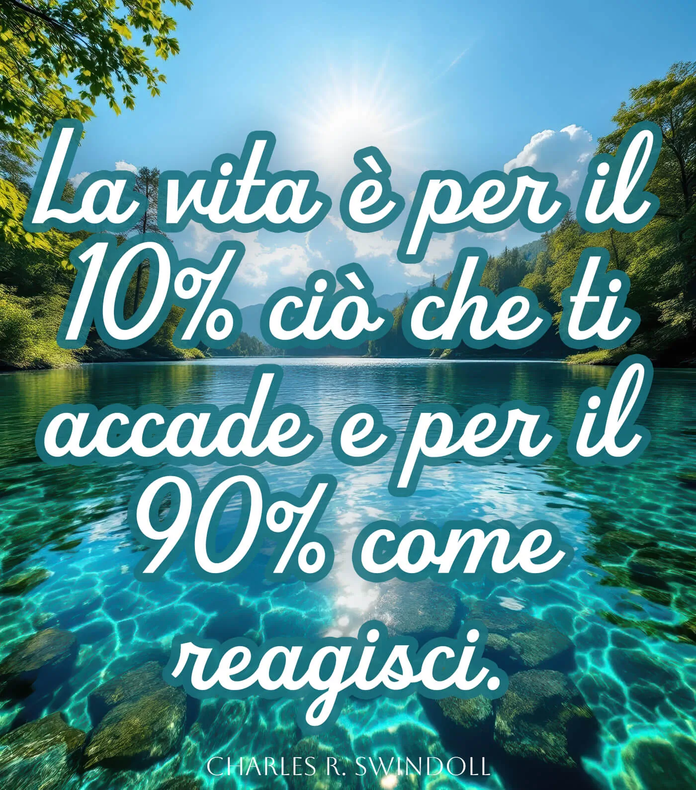 Frasi motivazionali brevi in immagini semplici e potenti