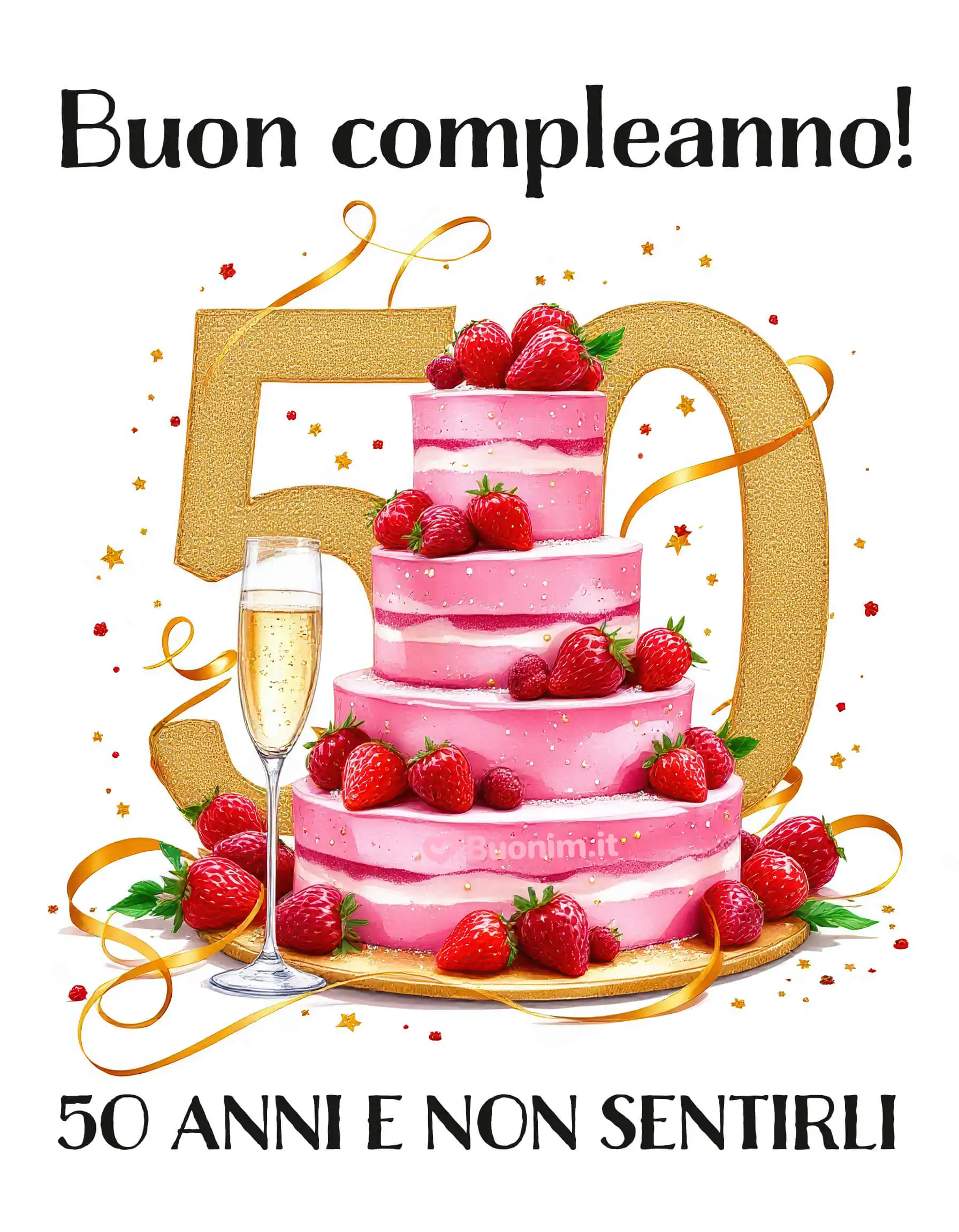 Frasi per il 50º compleanno che brillano come luce e portano serenità