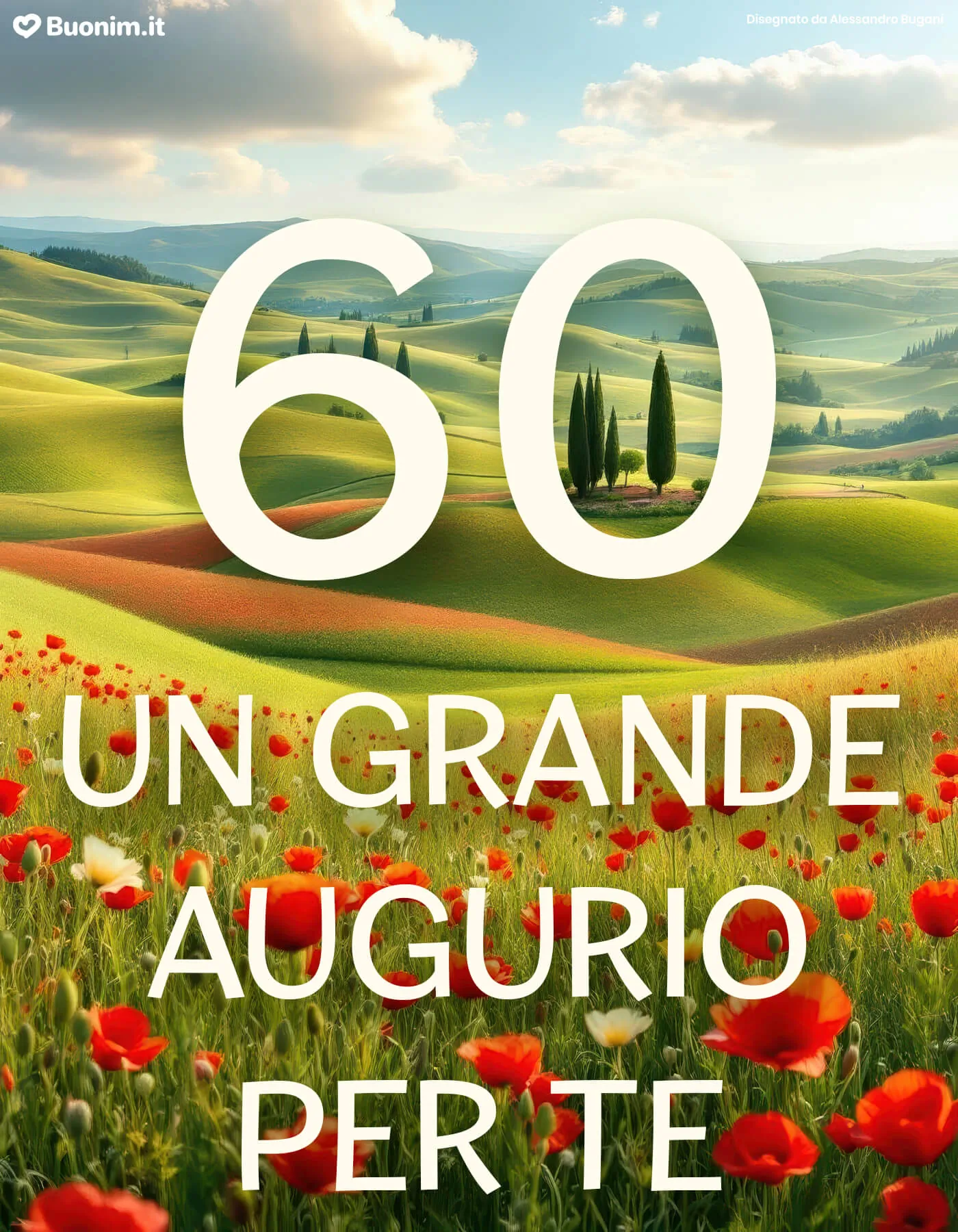Frasi simpatiche e immagini di buon compleanno elegante per uomo di 60 anni da stampare o condividere