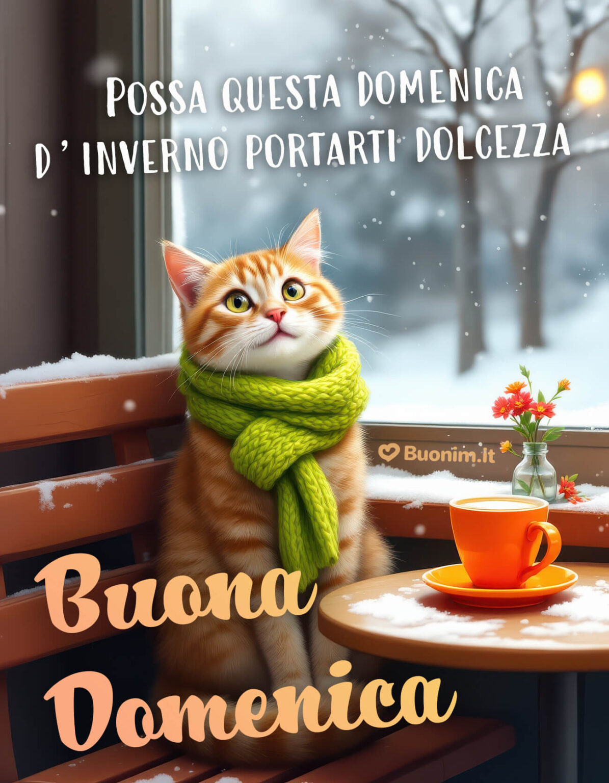 Immagini Di Buona Domenica Invernale Simpatiche E Nuove Buonim 