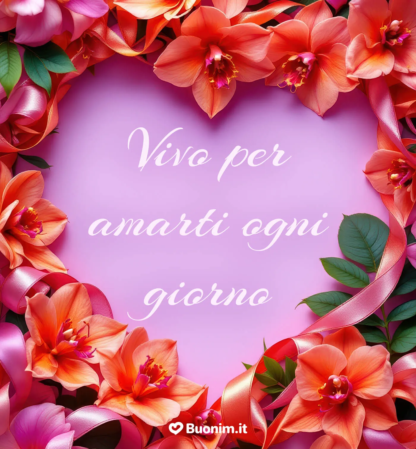 Immagine di amore infinito per ricordare che il vero affetto non ha confini