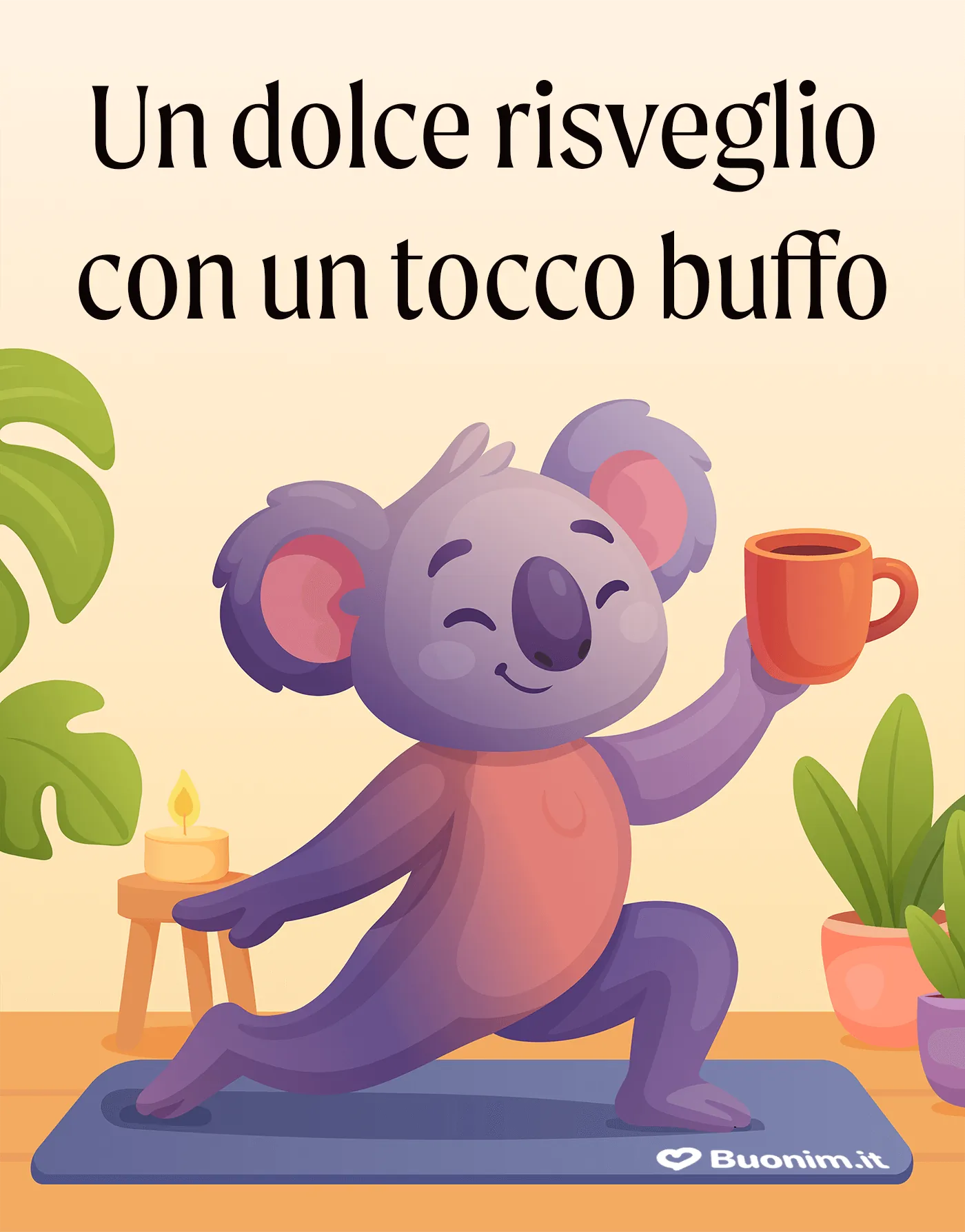 Scarica immagini di buongiorno divertenti gratis Immagine di buongiorno divertente da condividere con chi ti fa stare bene