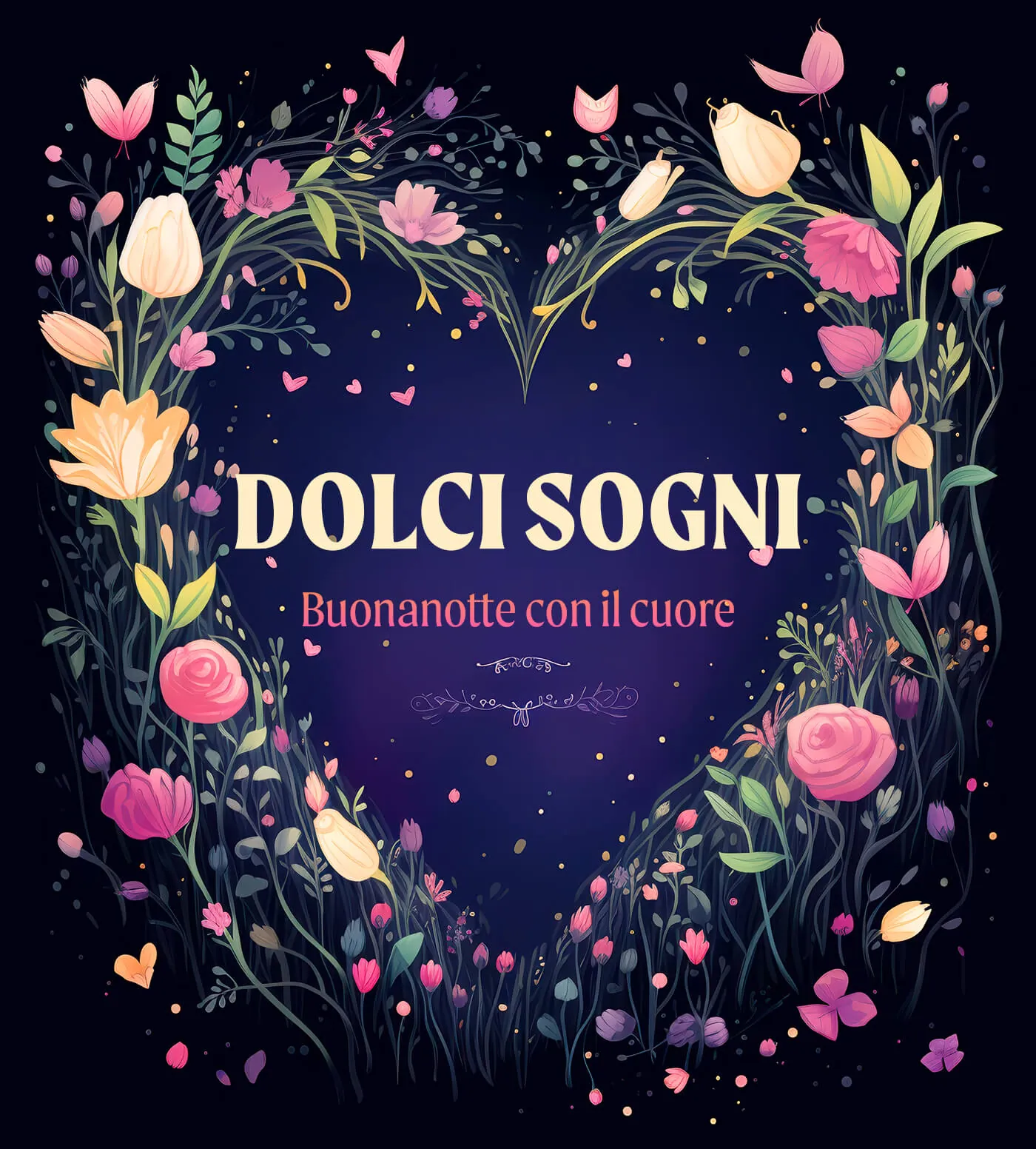 Immagine nuova con sogni d’oro da inviare con amore a chi ti sta a cuore