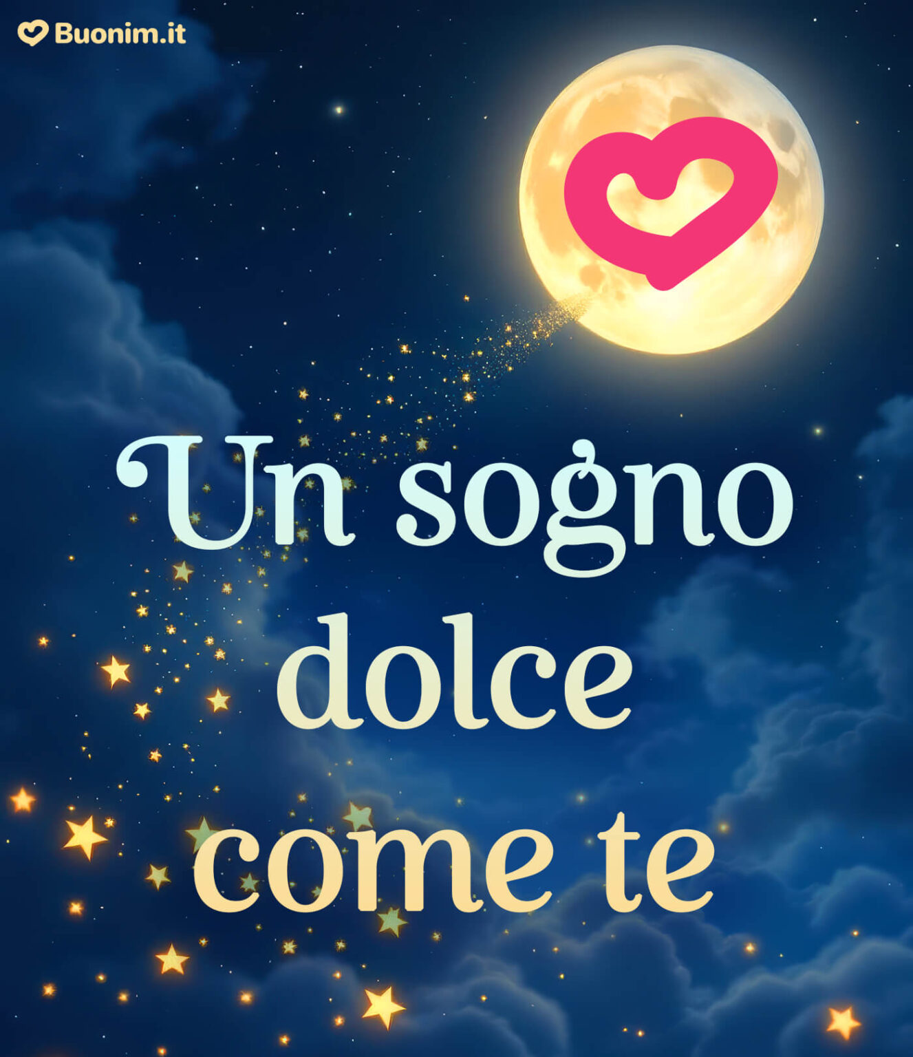 buona notte amore a domani