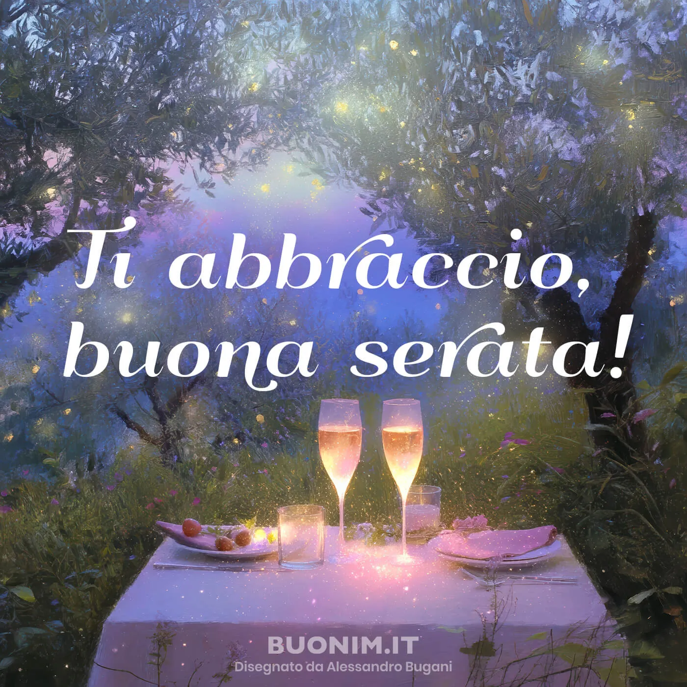 Immagini bellissime di buona serata con frasi semplici da condividere su WhatsApp con un sorriso