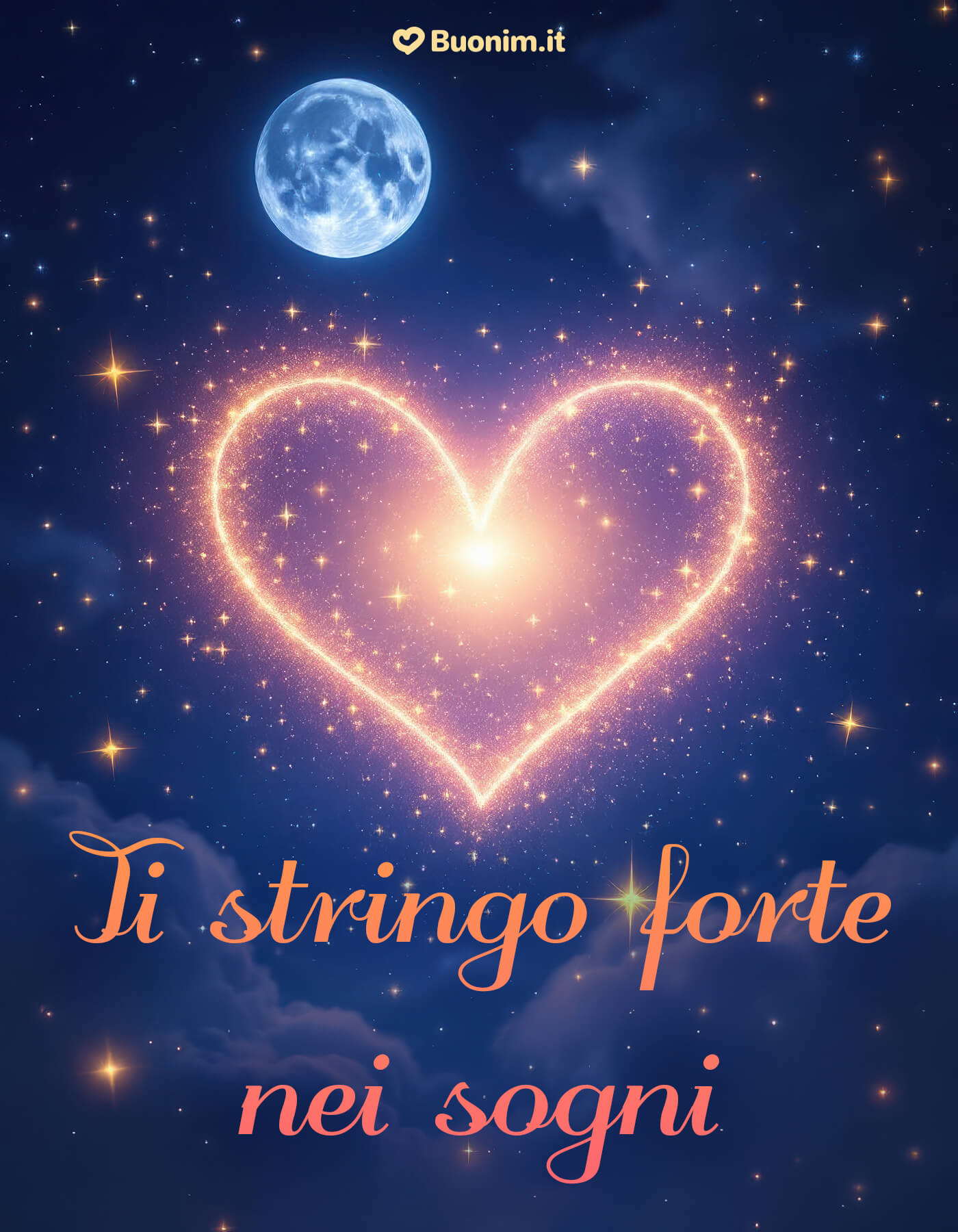 Immagini dolci con cuori e parole romantiche per la buonanotte Immagini bellissime di buonanotte con frasi piene d’amore da condividere su Buonim